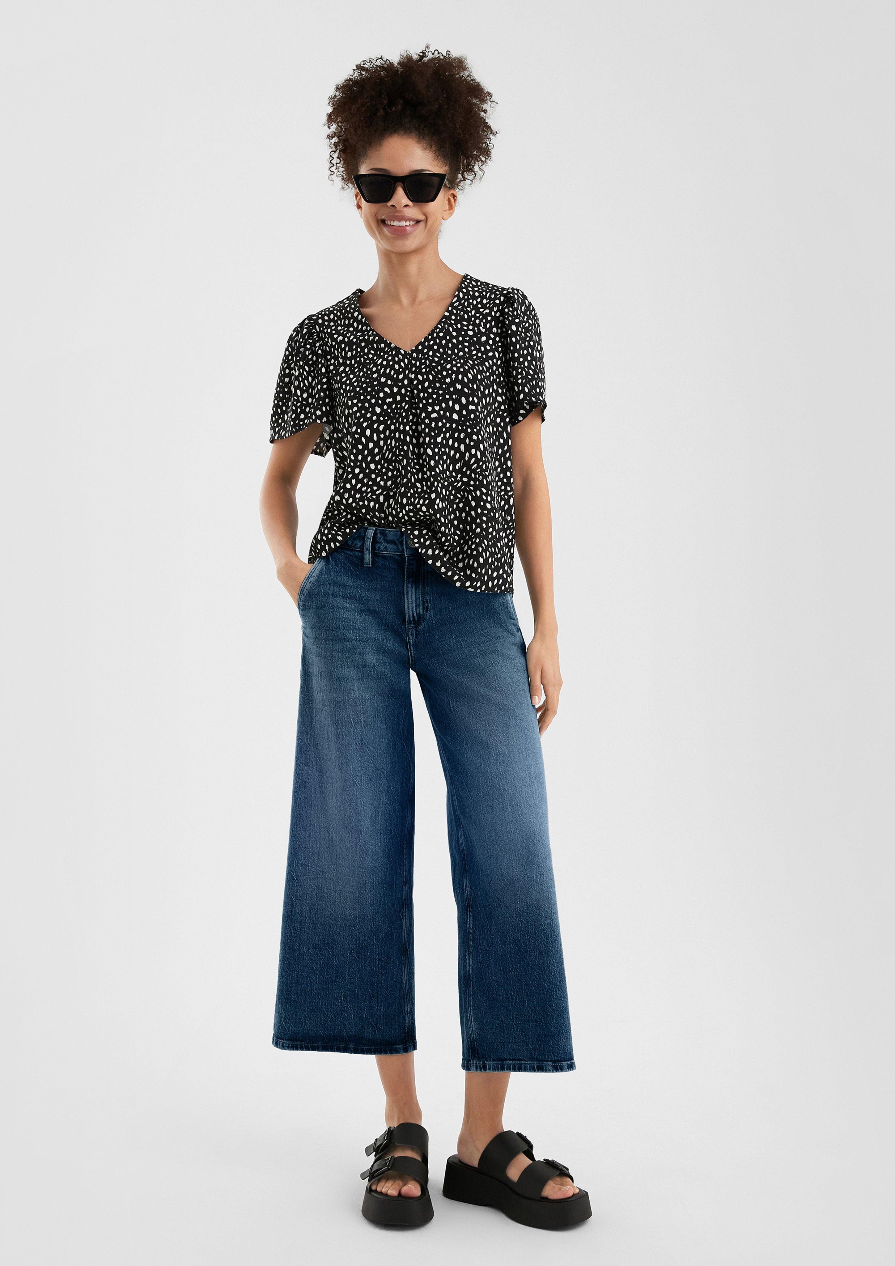 QS 7/8-Hose Jeans-Culotte Catie / Slim günstig online kaufen