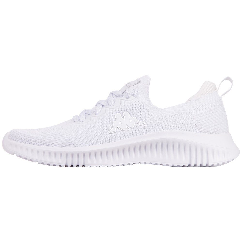 - white-silver & Sneaker leicht besonders bequem Kappa