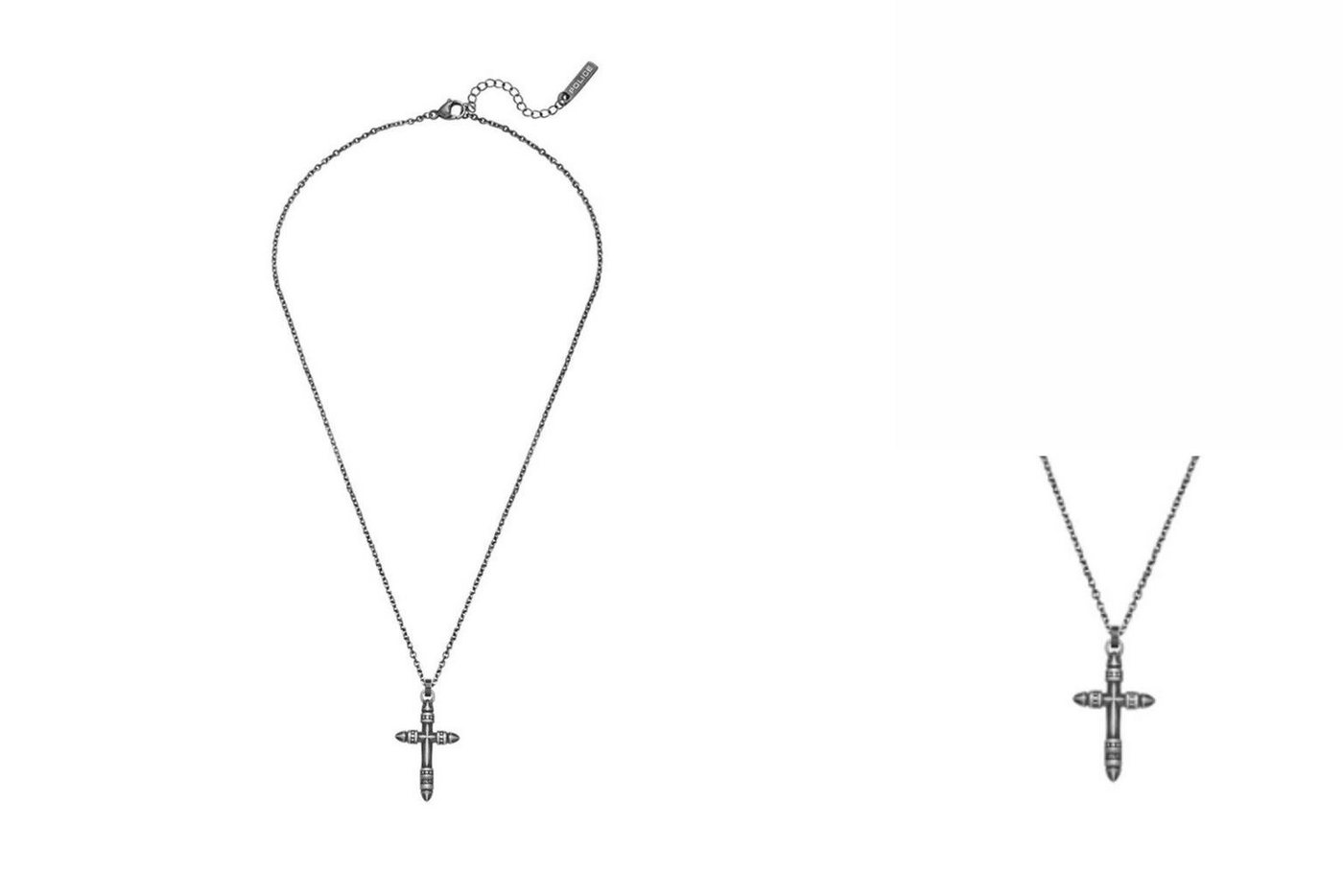 Police Edelstahlkette Herrenhalskette Po... Police Edelstahlkette Herrenhalskette Po...