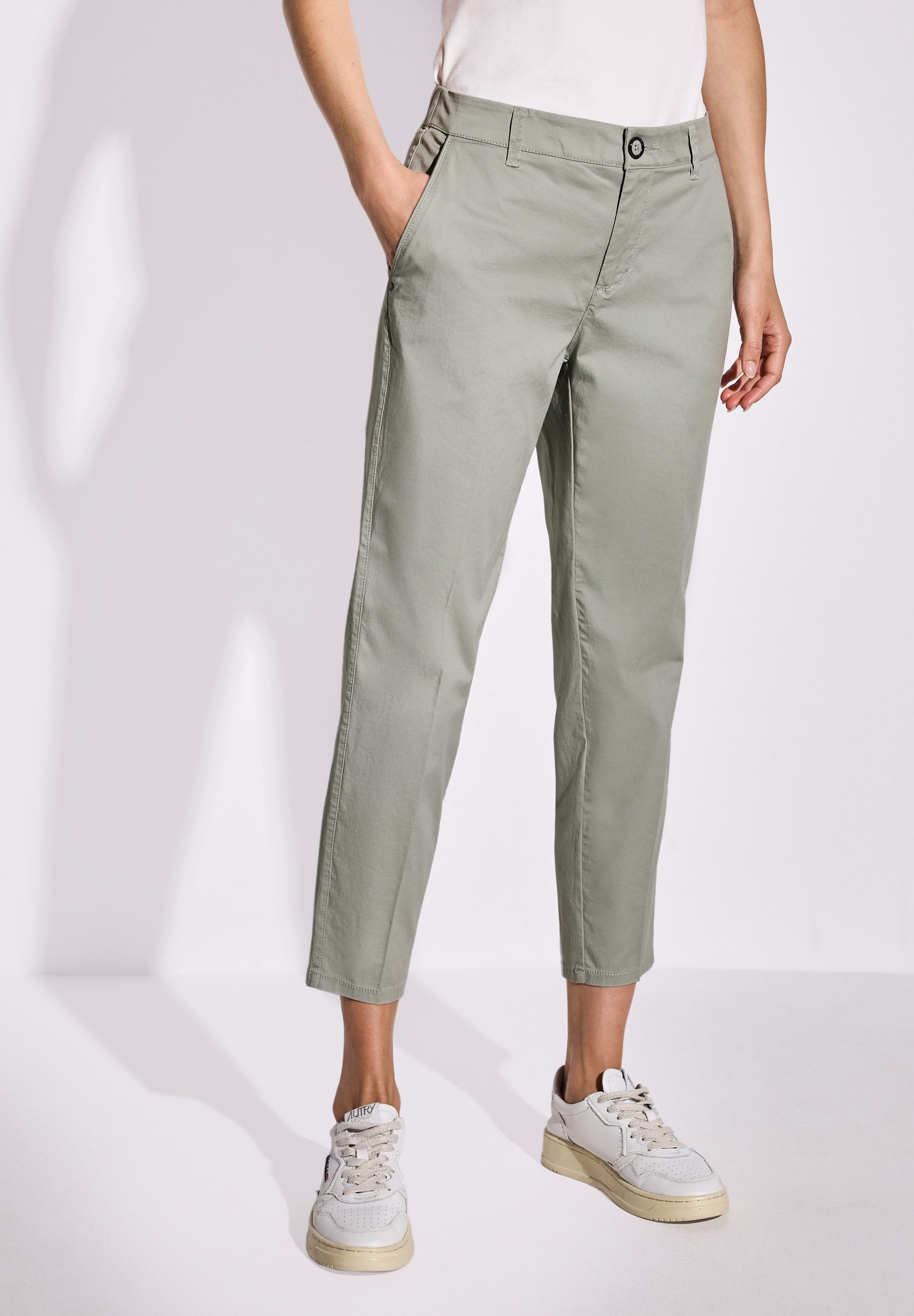 STREET ONE Chinohose Middle Waist – Bild 2 von 5