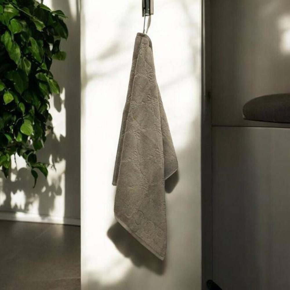 JOOP! Geschirrtuch Cuisine Cornflower 1702 in Graphit, (1x Küchenfrottiertuch 50 x 50 cm), 100% Baumwolle