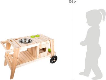Small Foot Outdoor-Spielküche Gummi, Holz, Kunststoff, Metall