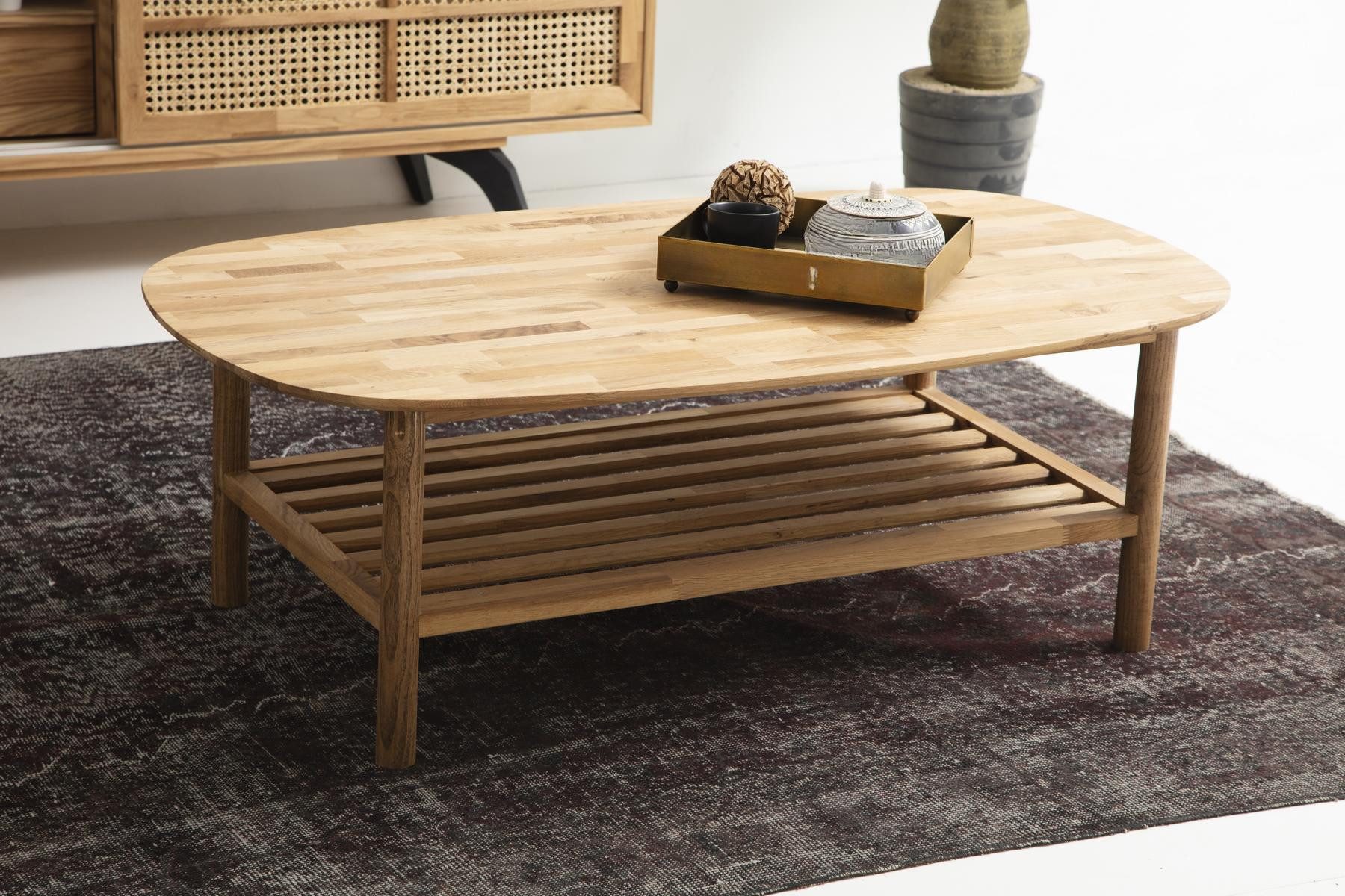 Couchtisch Beistelltisch Kaffeetisch Holztisch Braun Wohnzimmertisch modern