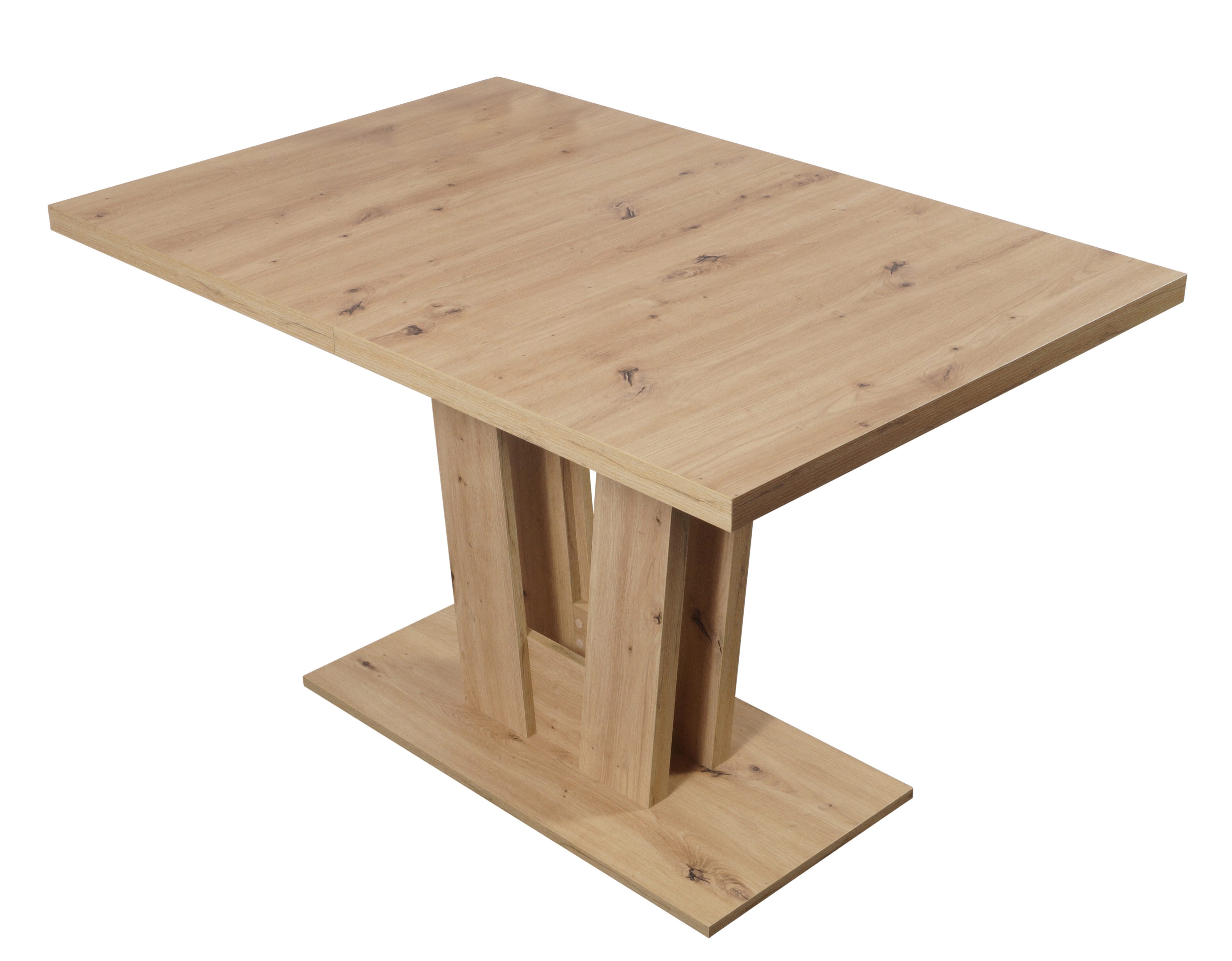 Stolebaenk Esstisch Manzano TS1, Synchronauszug, Melaminharz günstig online kaufen