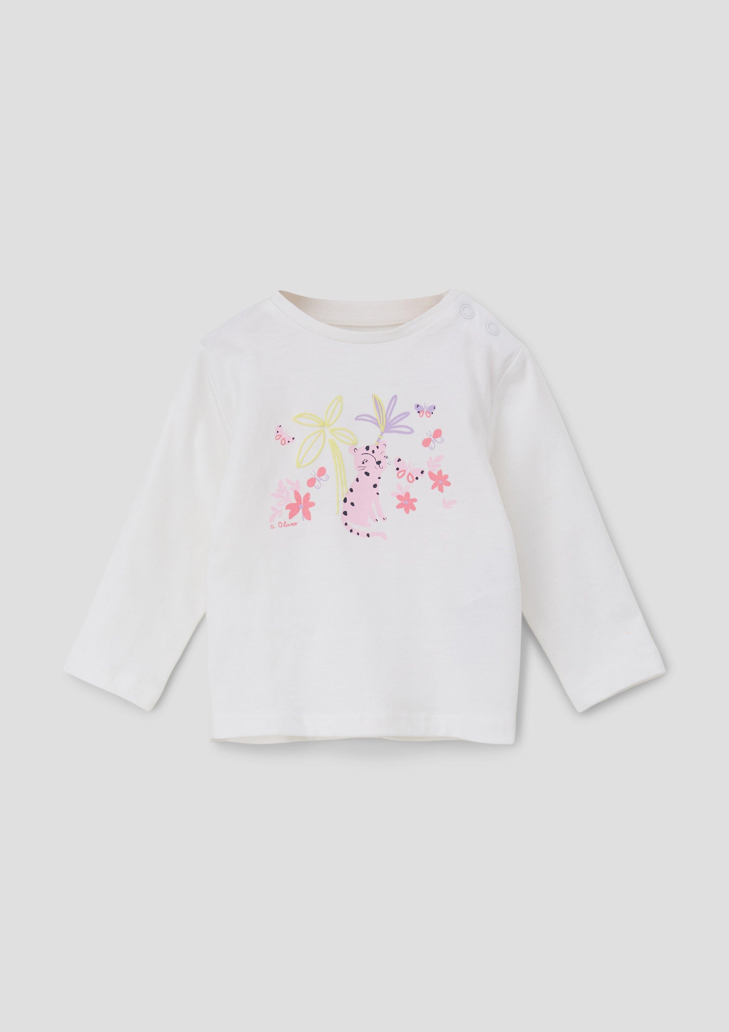 Langarmshirt Longsleeve mit Frontprint