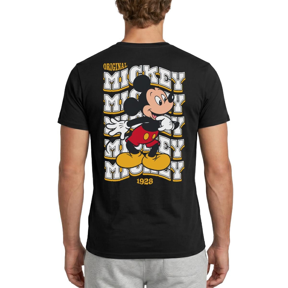 Spreadshirt T-Shirt Mickey & Minnie Mickey Mouse Original 1928 Männer T-Shirt (1-tlg)