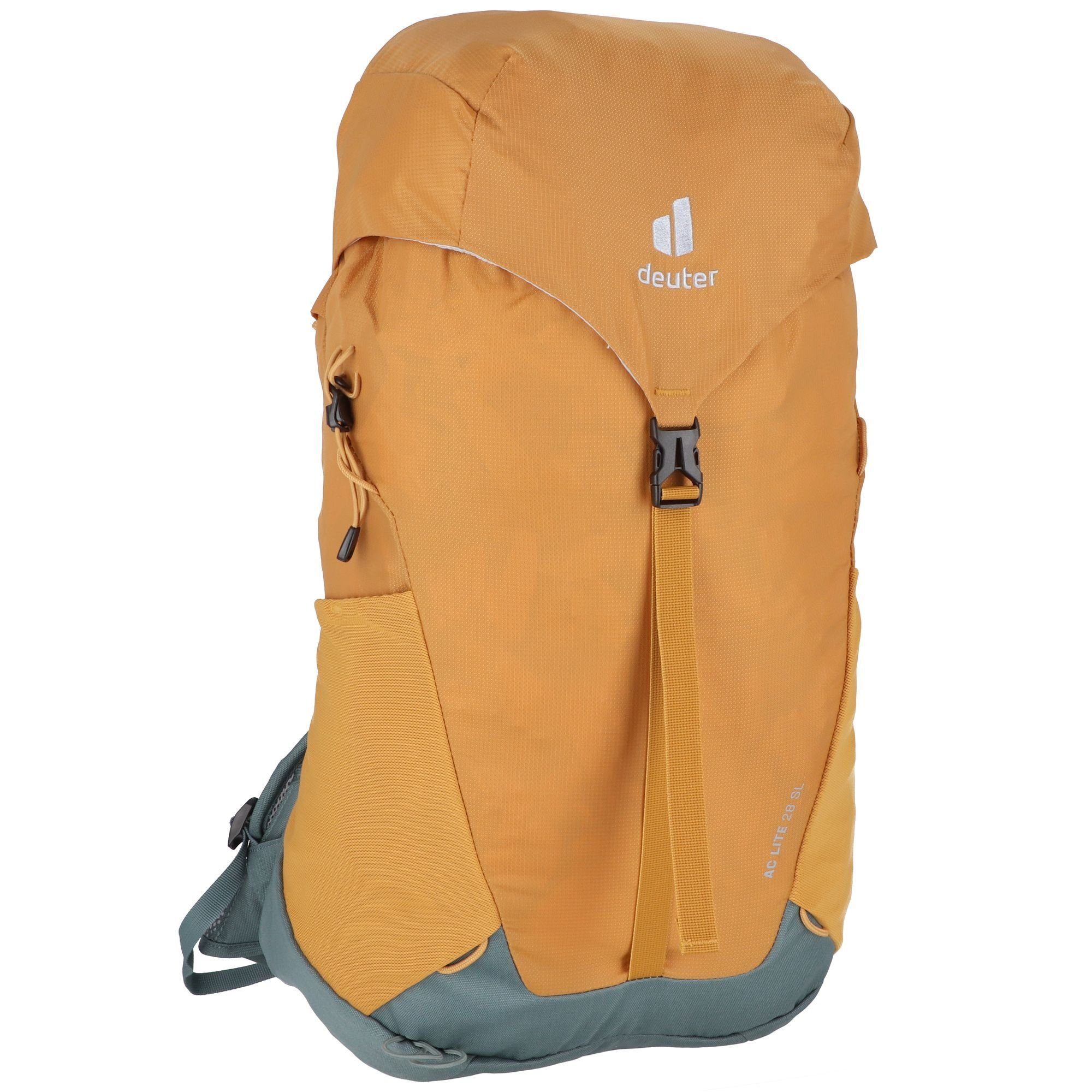 Polyester Wanderrucksack, deuter cinnamon-teal