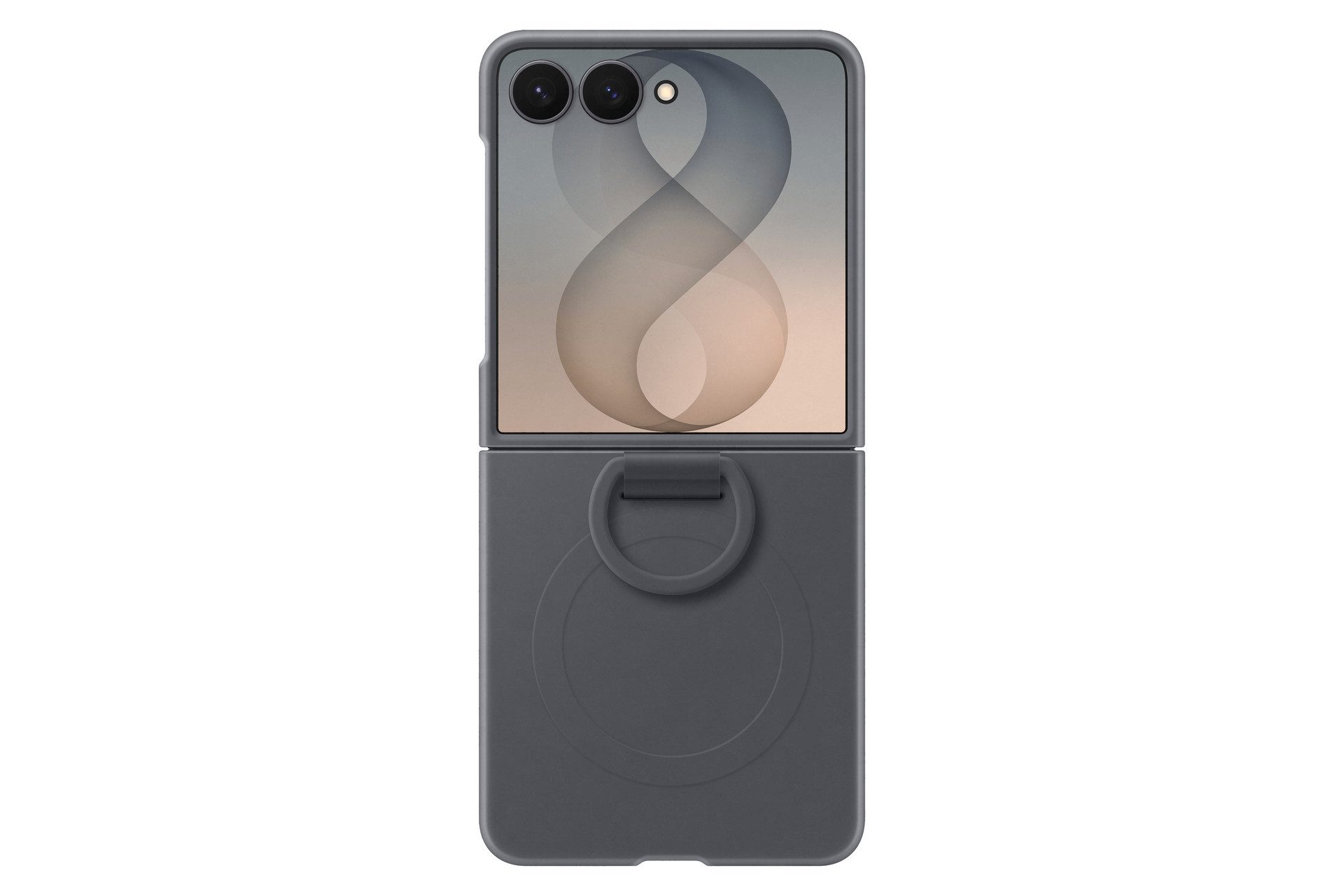 Samsung Smartphone-Hülle Silicone Ring Magnet Case für Galaxy Flip8, Backcover, Schutzhülle, Handyschutzhülle, Case, Schutzcase, stoßfest