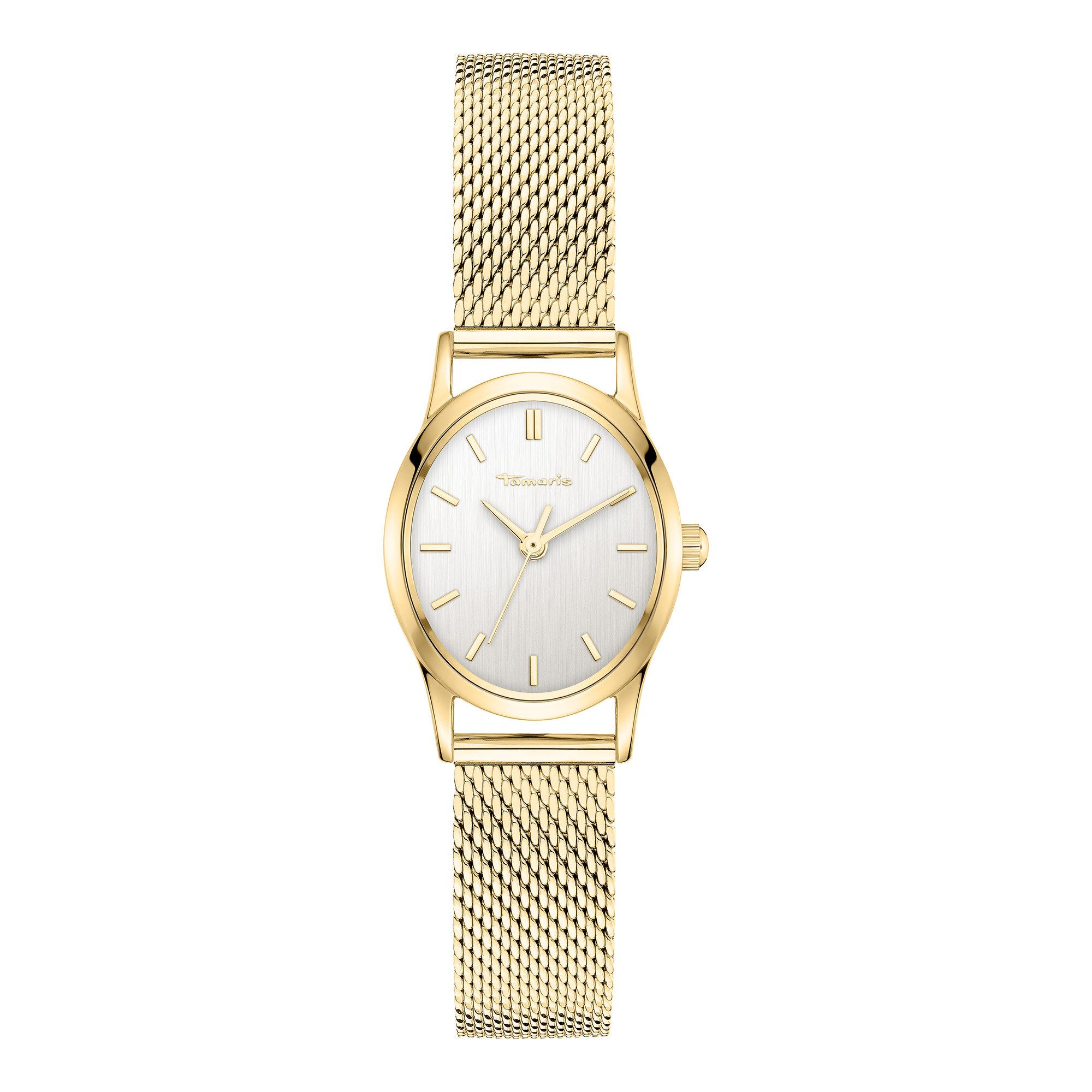 Tamaris Quarzuhr Classic Vintage Edelstahl