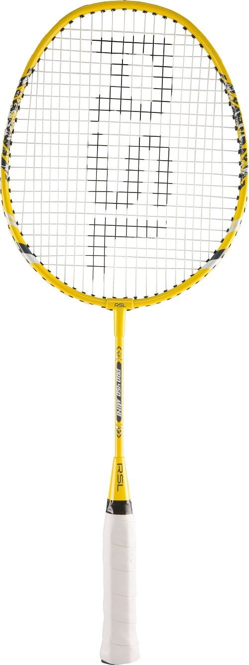 RSL Badmintonschläger Pro 450 Mini (54cm, steif) gelb - besaitet