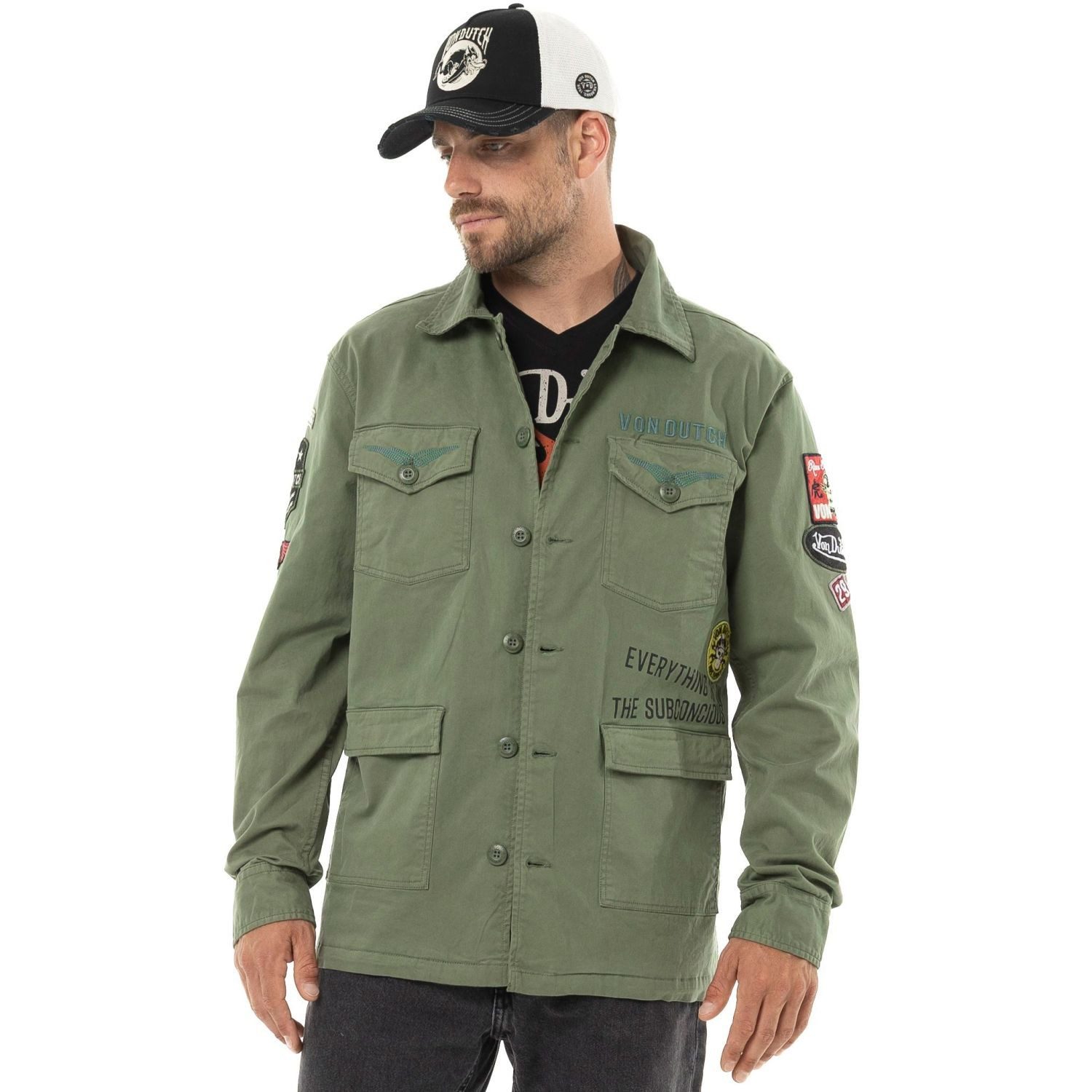 Von Dutch Collegejacke Von Dutch Field Patches