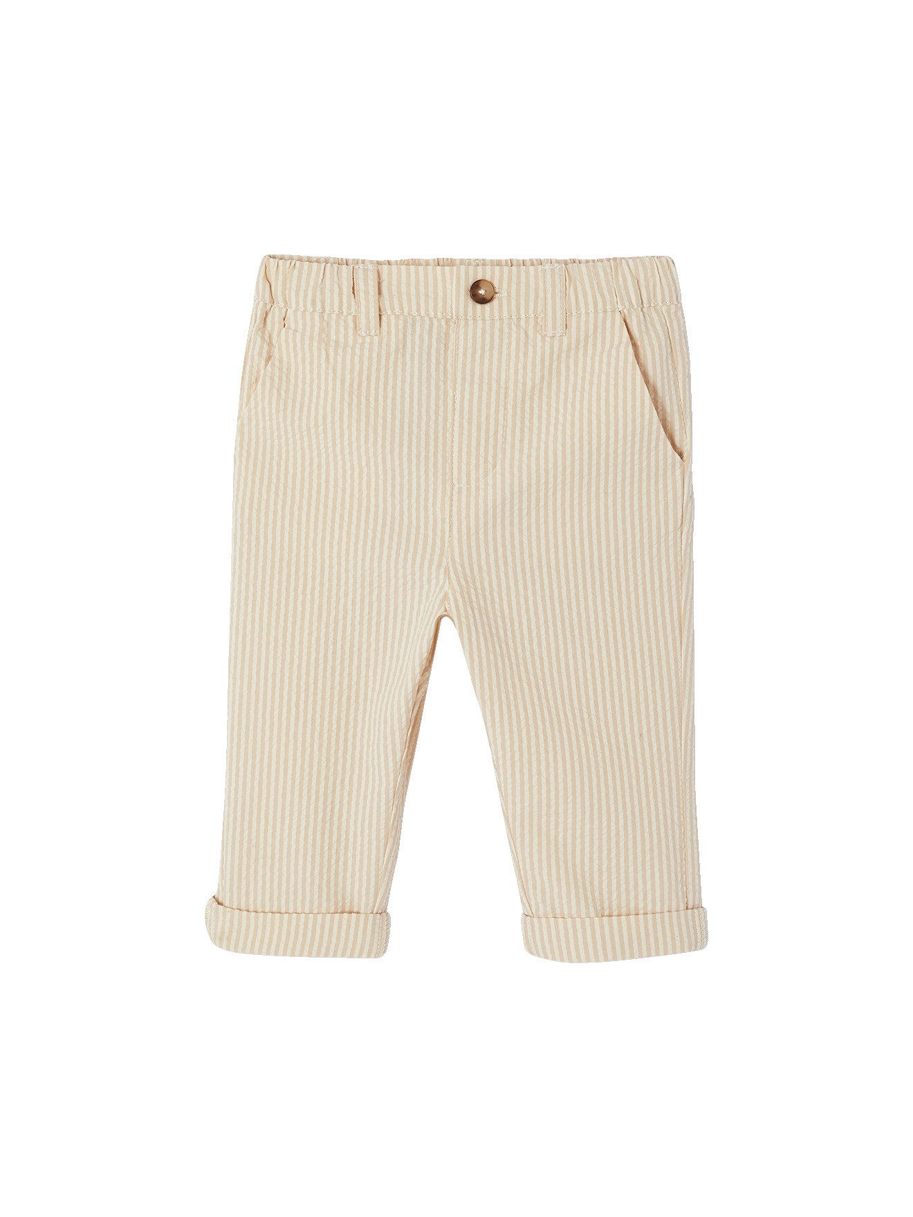 Stoffhose Gestreifte Baby Hose mit Dehnbund