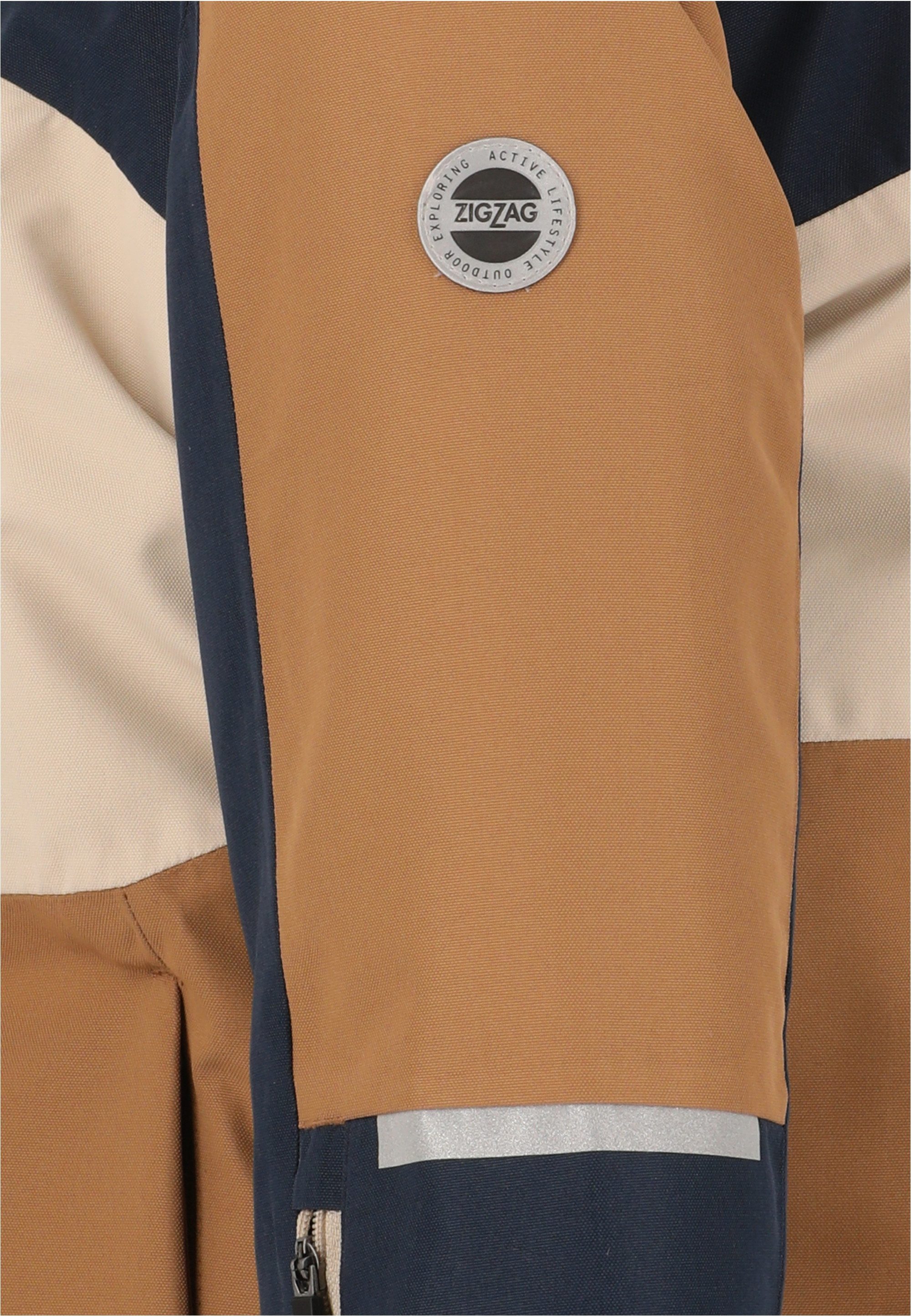ZIGZAG Skijacke Scout aus wasserabweisenden und robusten Materialien