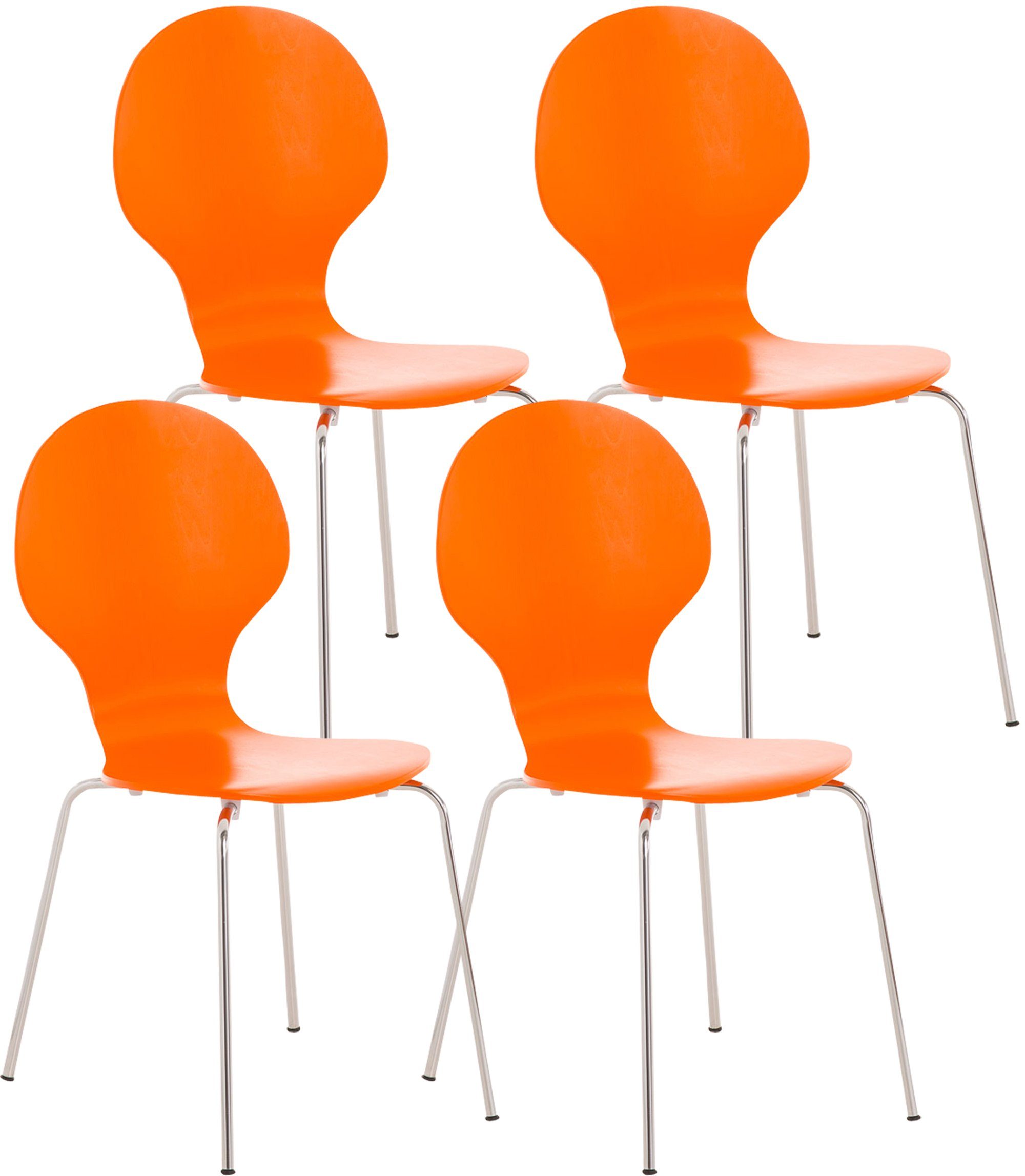 CLP Besucherstuhl Diego (4er Set), stapelbar günstig online kaufen