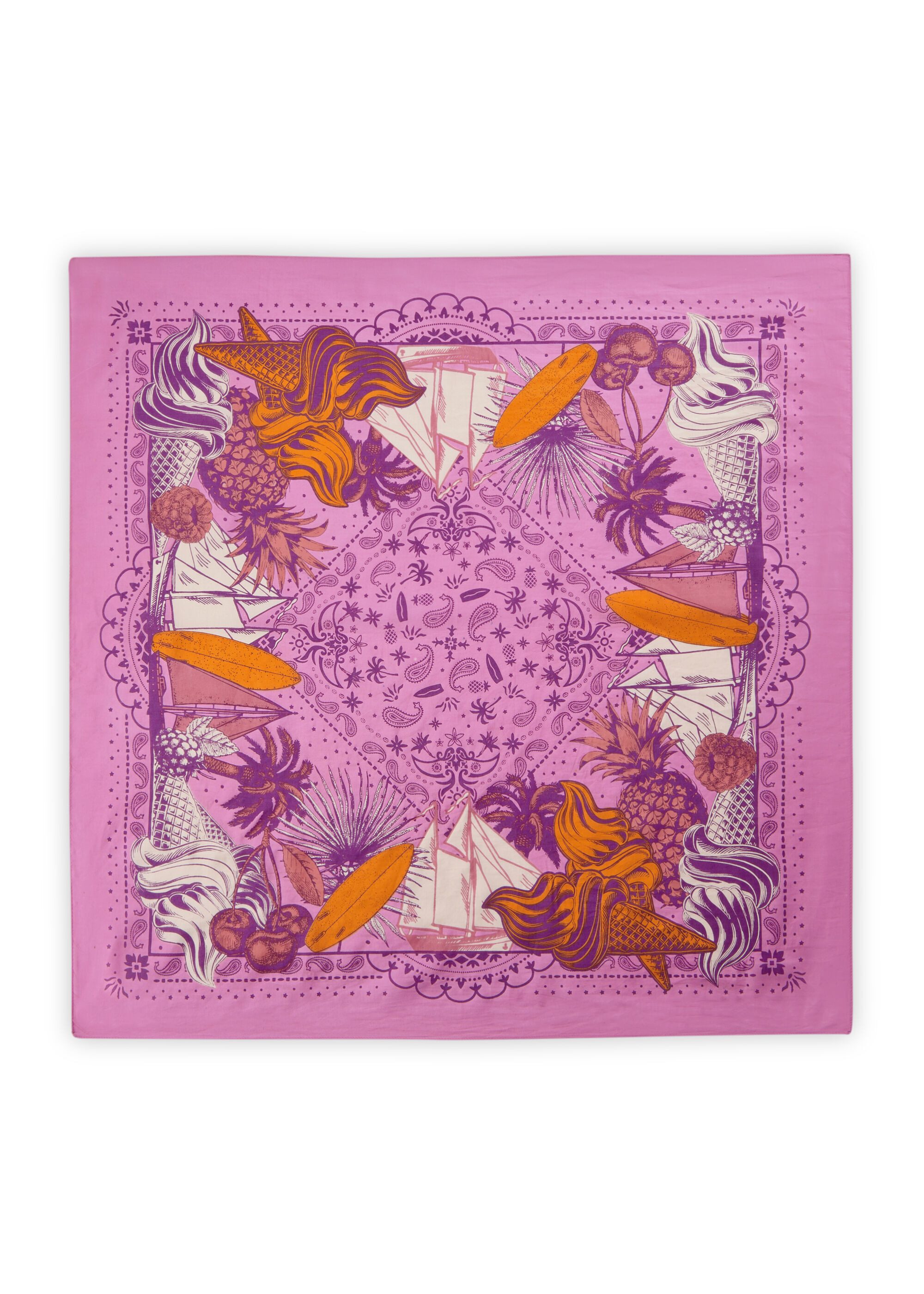 Codello Bandana, mit sommerlichen Symbolen