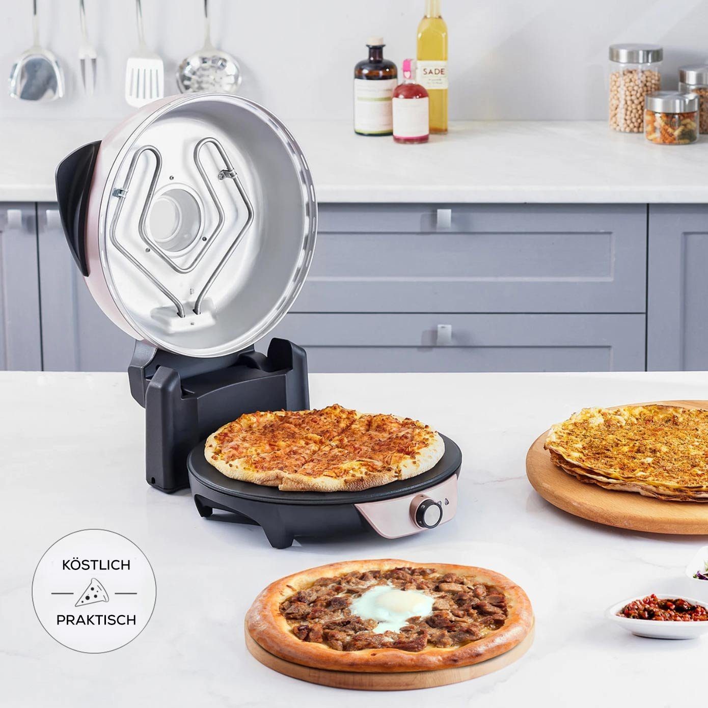 Karaca Elektrische Pizzapfanne