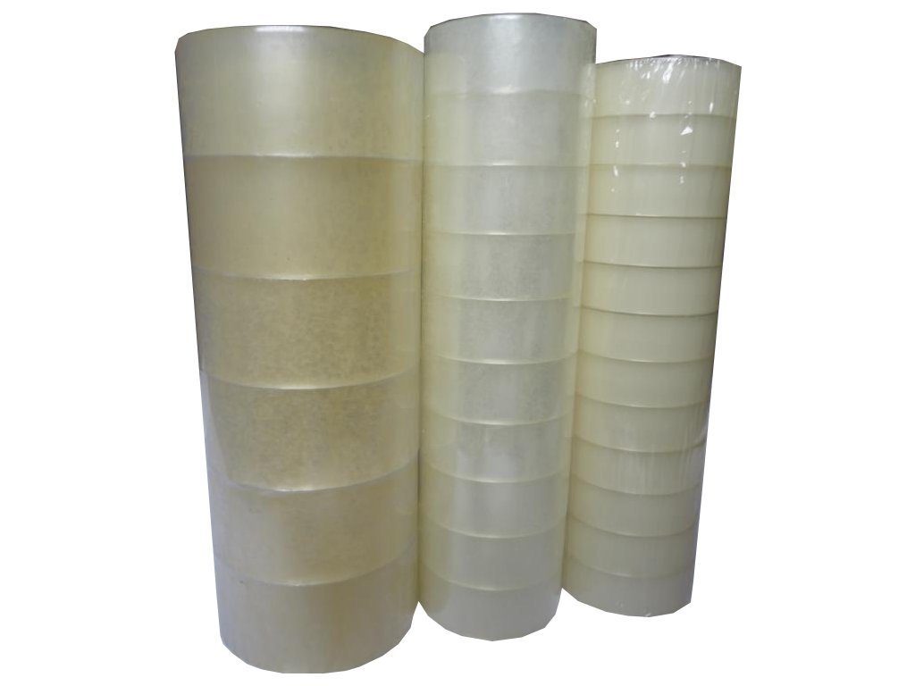 WBV - Westdeutscher Bindegarn-Vertrieb Eselgrimm GmbH & Co. KG Klebeband 12 Rollen Klebestreifen Klebeband Klebefilm 10m x 12mm