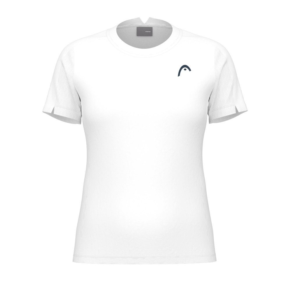 Tennisshirt Play Tech Uni (Mesh-Einsätze) weiss Damen