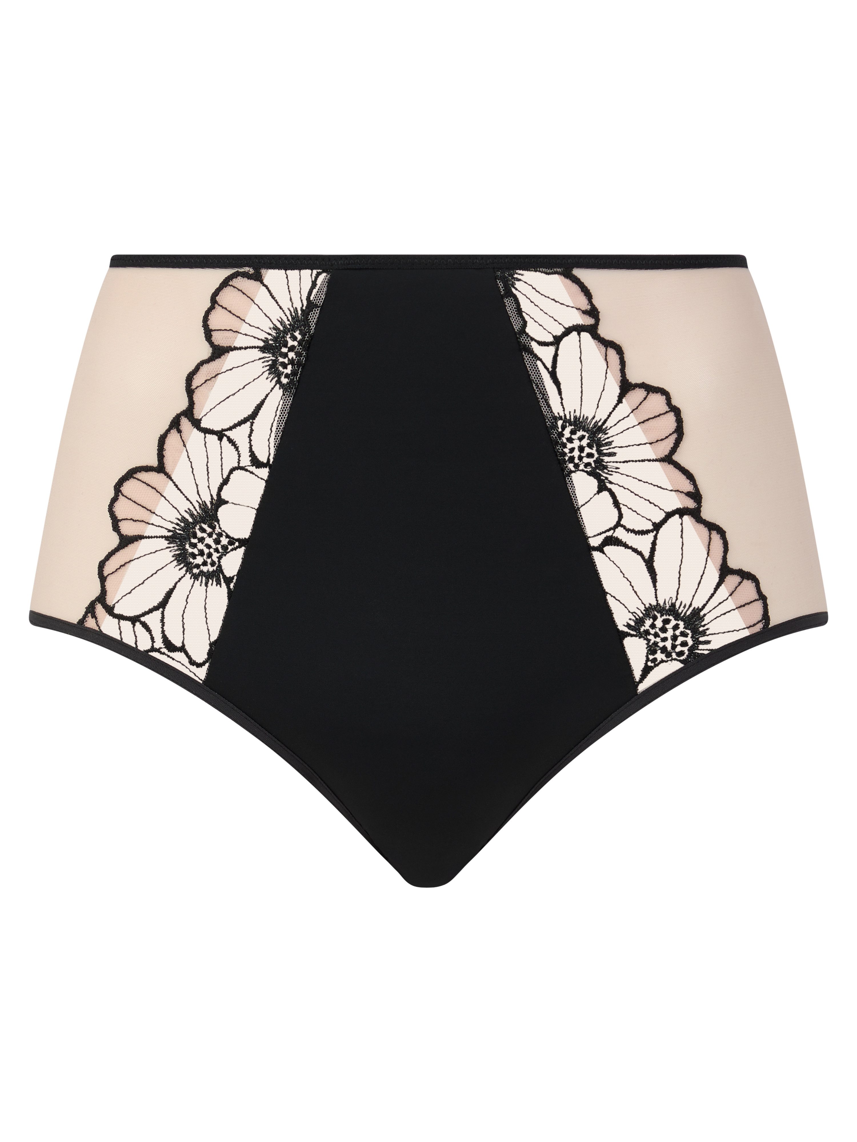 Chantelle Slip LUSH Stickerei, Tüll, blickdichtes Gewebe