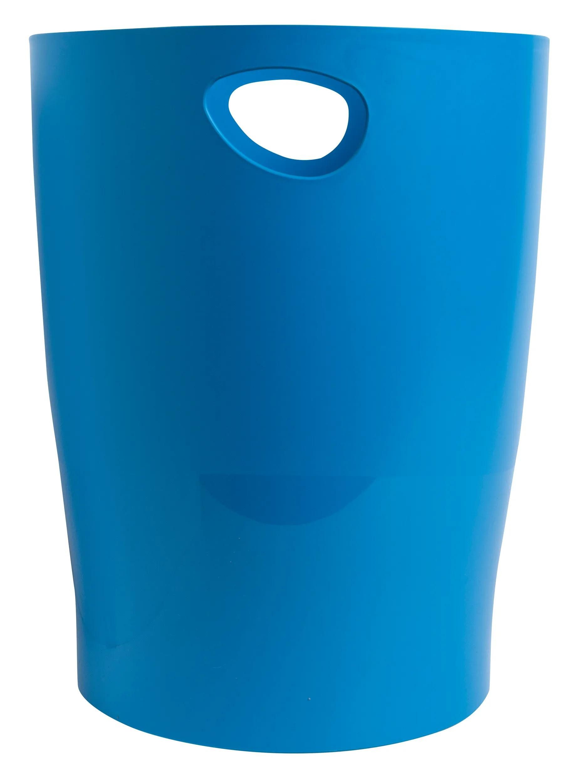EXACOMPTA Papierkorb 8x Papierkorb Ecobin, Bee Blue - Türkis - 45384D, Papierkorb