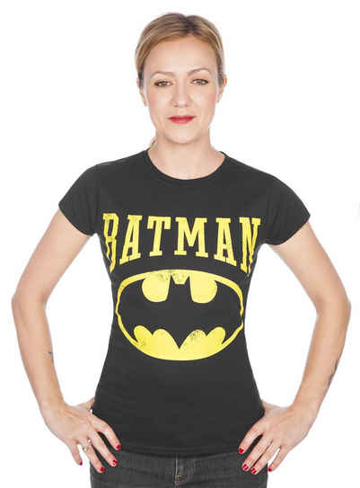 Metamorph T-Shirt Batman Vintage Logo Batman Vintage Logo Superhelden T-Shirt für Girls