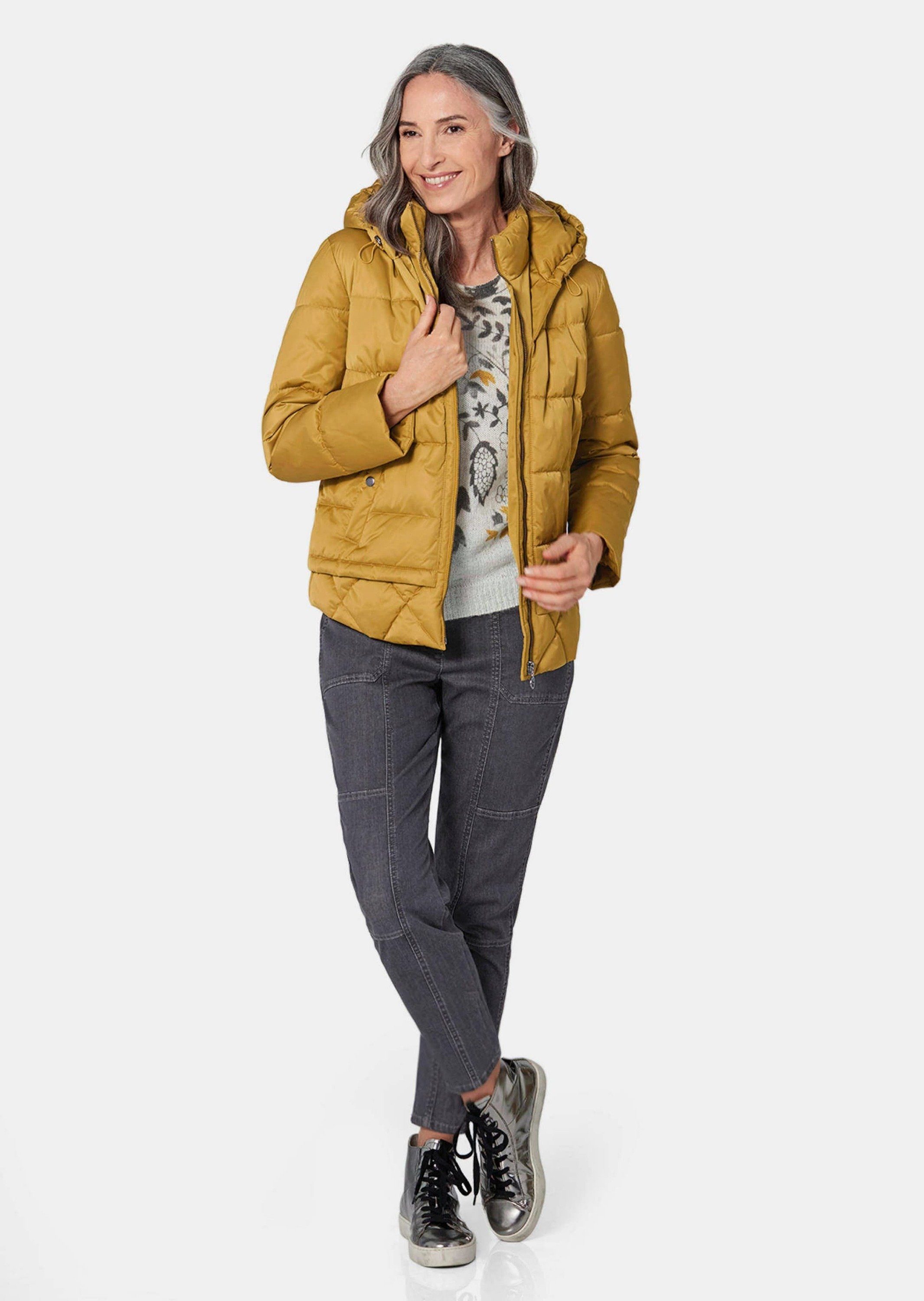 GOLDNER Allwetterjacke Steppjacke mit Kapuze