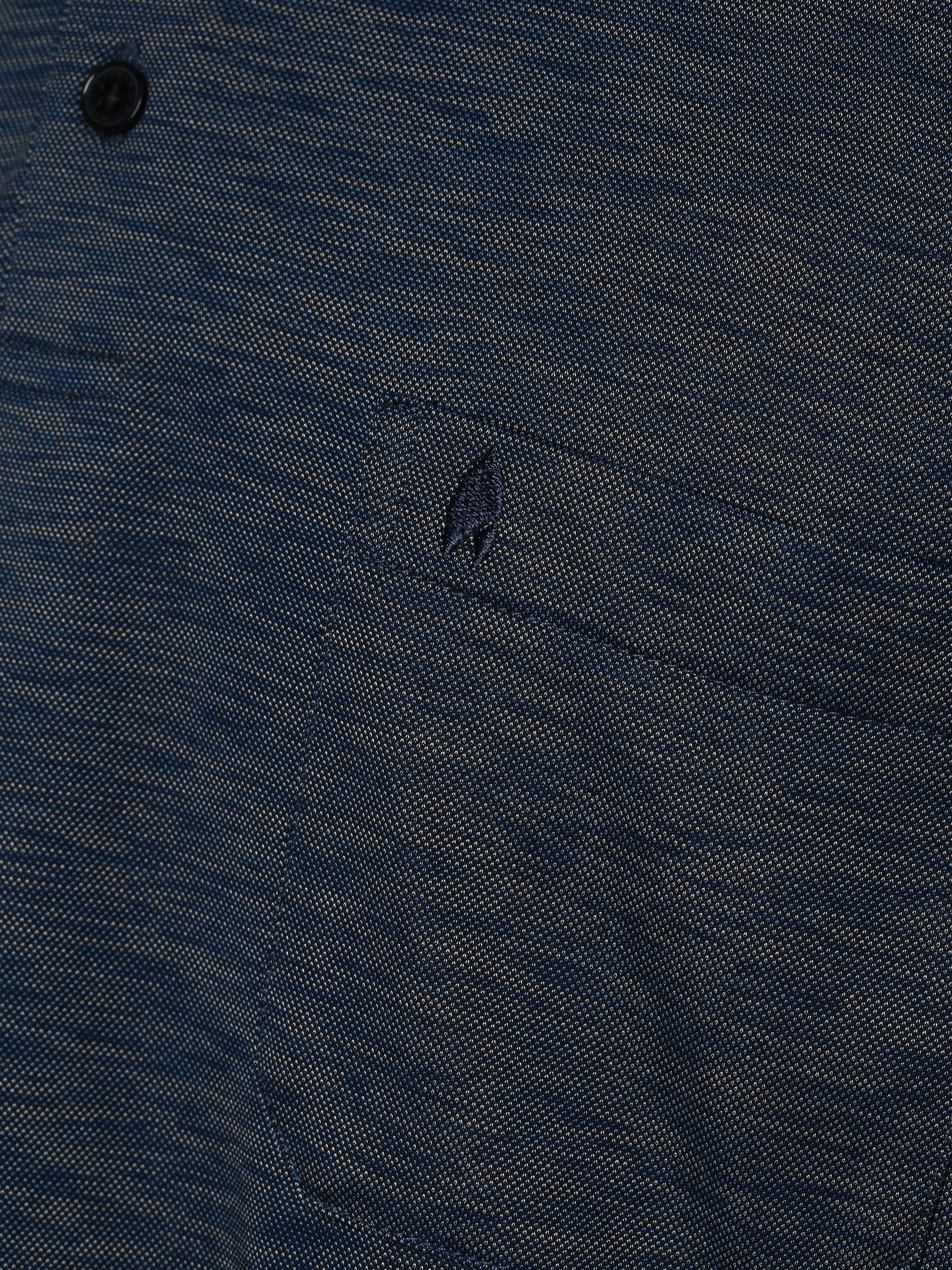 blau Poloshirt RAGMAN marine
