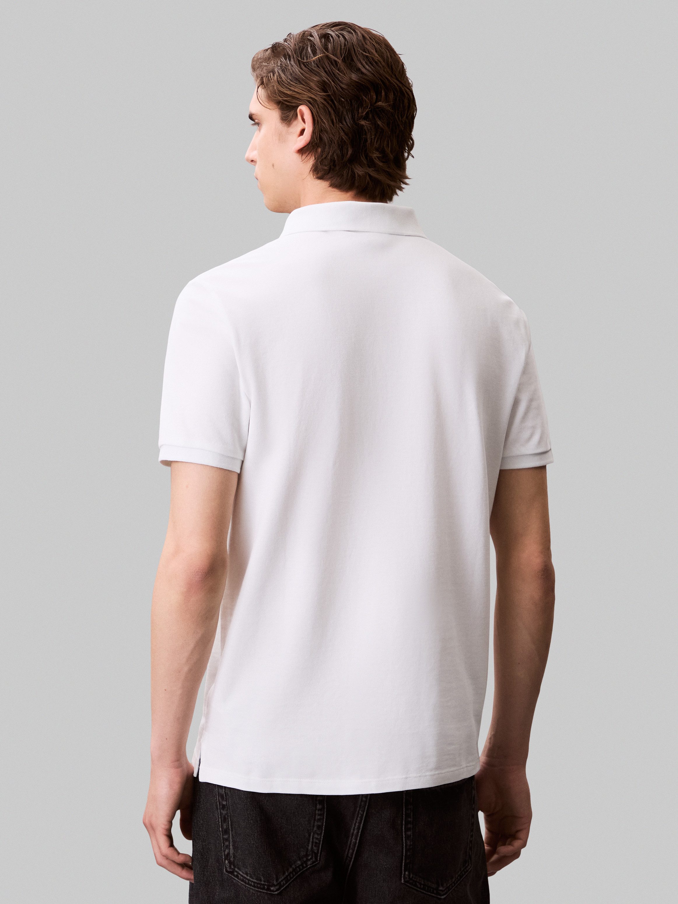 Calvin Klein Jeans Poloshirt SS CASUAL PIQUE CLASSIC POLO Mit Rundhalsaussc günstig online kaufen