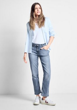 Cecil Slim-fit-Jeans softer Materialmix