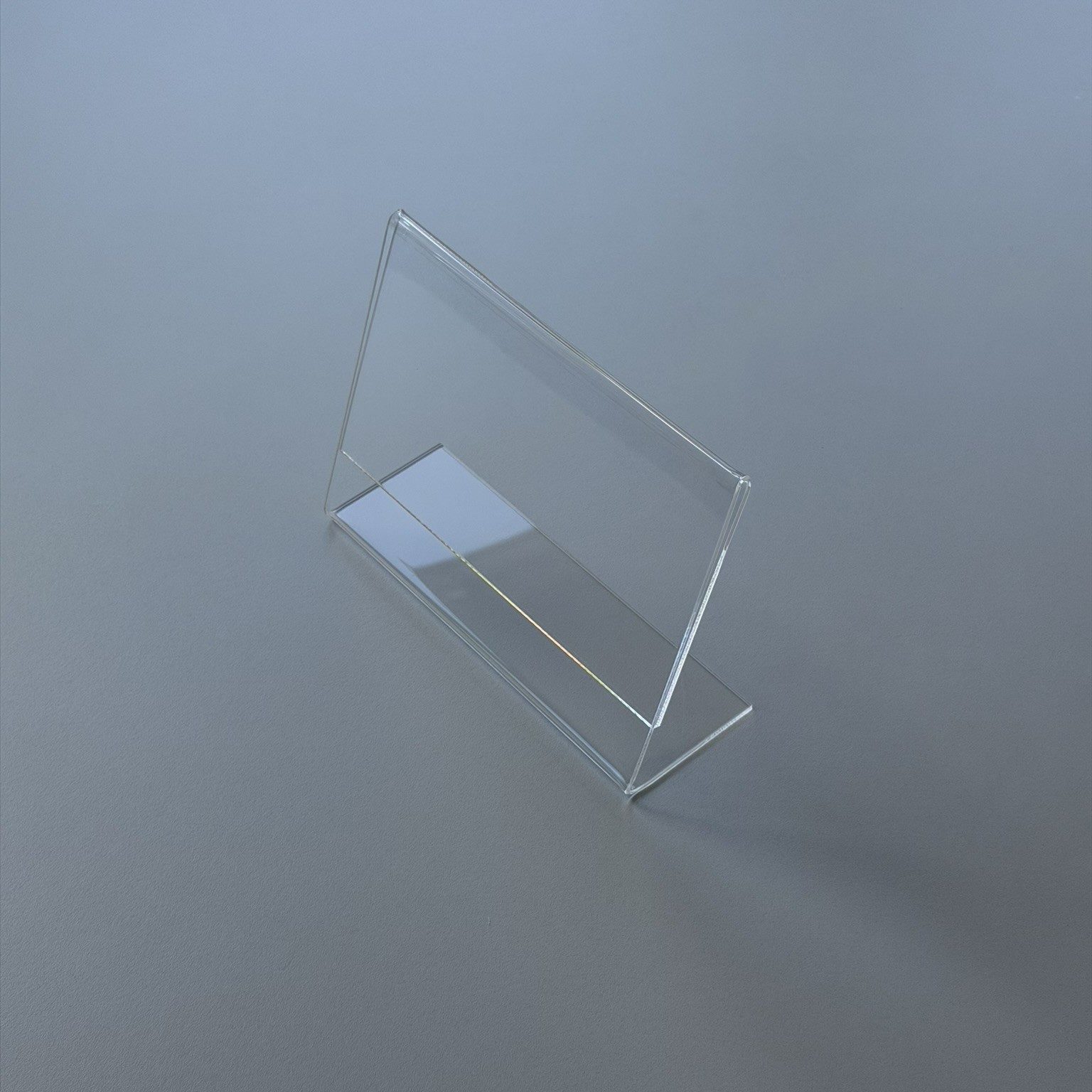queence Bilderrahmen Transparenter Acryl-Bilder -und Fotorahmen zum Aufstellen, für 1 Bilder (1 St), Setzen Sie Erinnerungen, Fotos oder Urkunden stilvoll in Szene