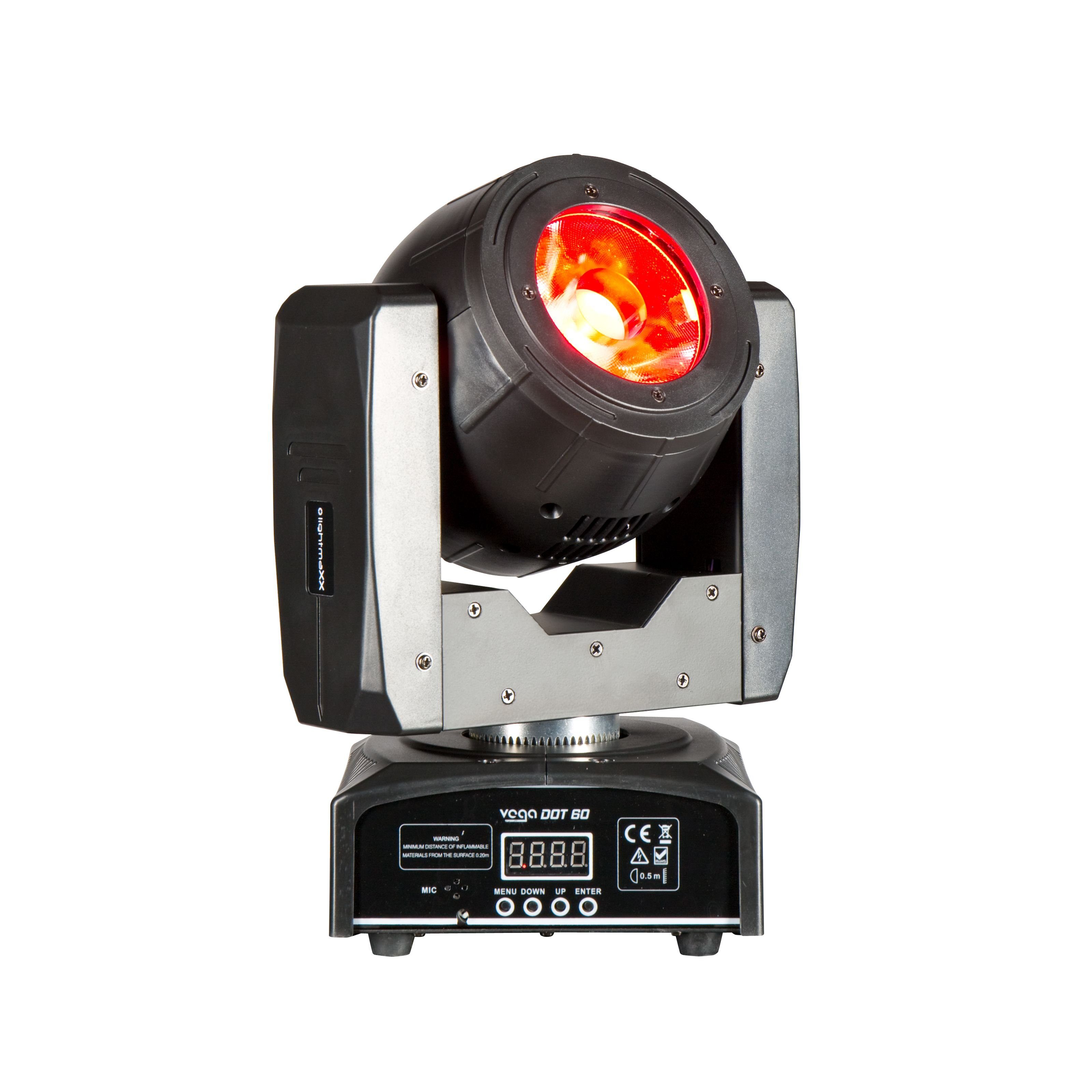 lightmaXX Discolicht, VEGA DOT 60 RGBW, 4° Beam, endless PAN - LED Moving Head