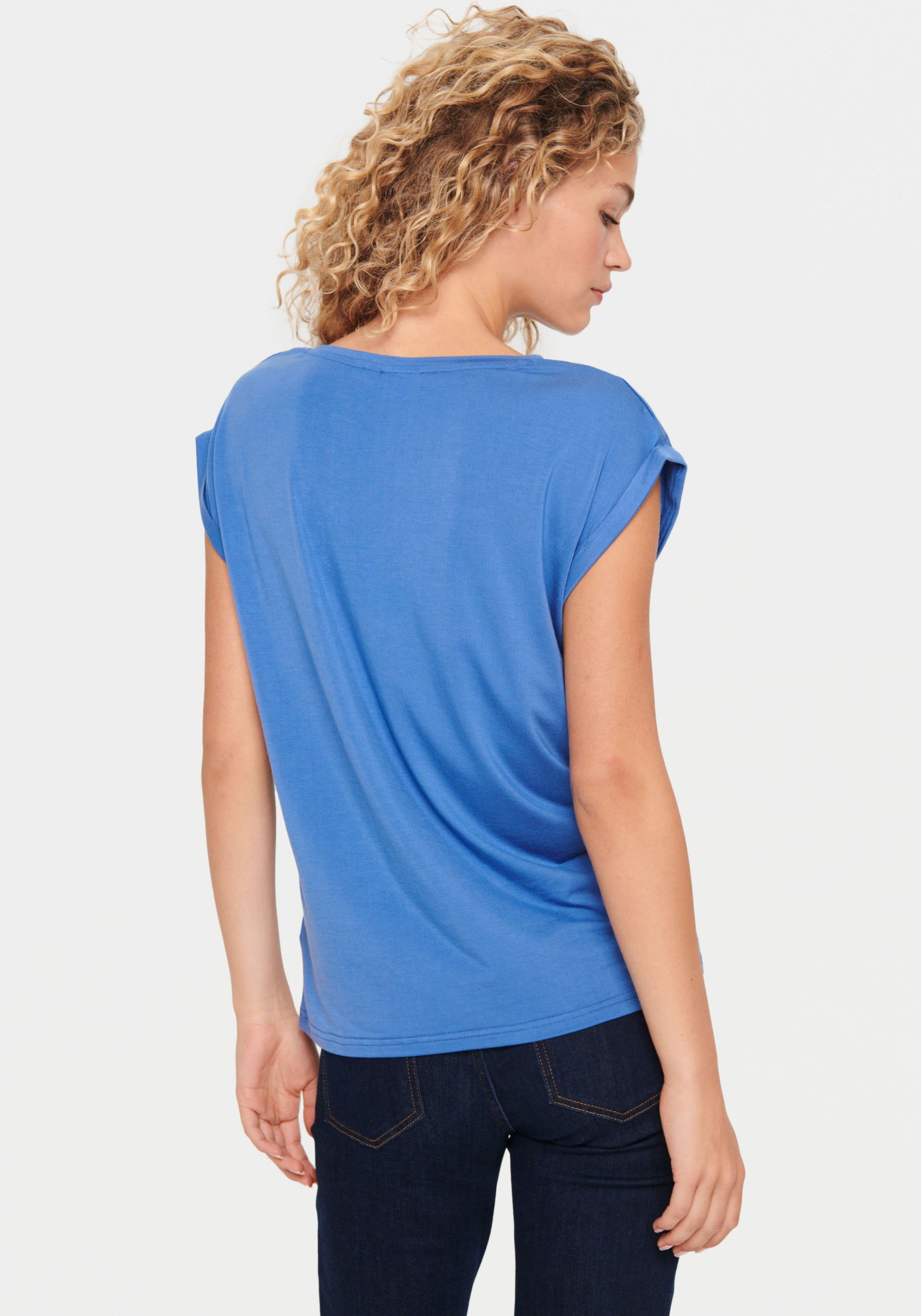 Saint Tropez Kurzarmshirt U1520, Blue AdeliaSZ Dutch T-Shirt
