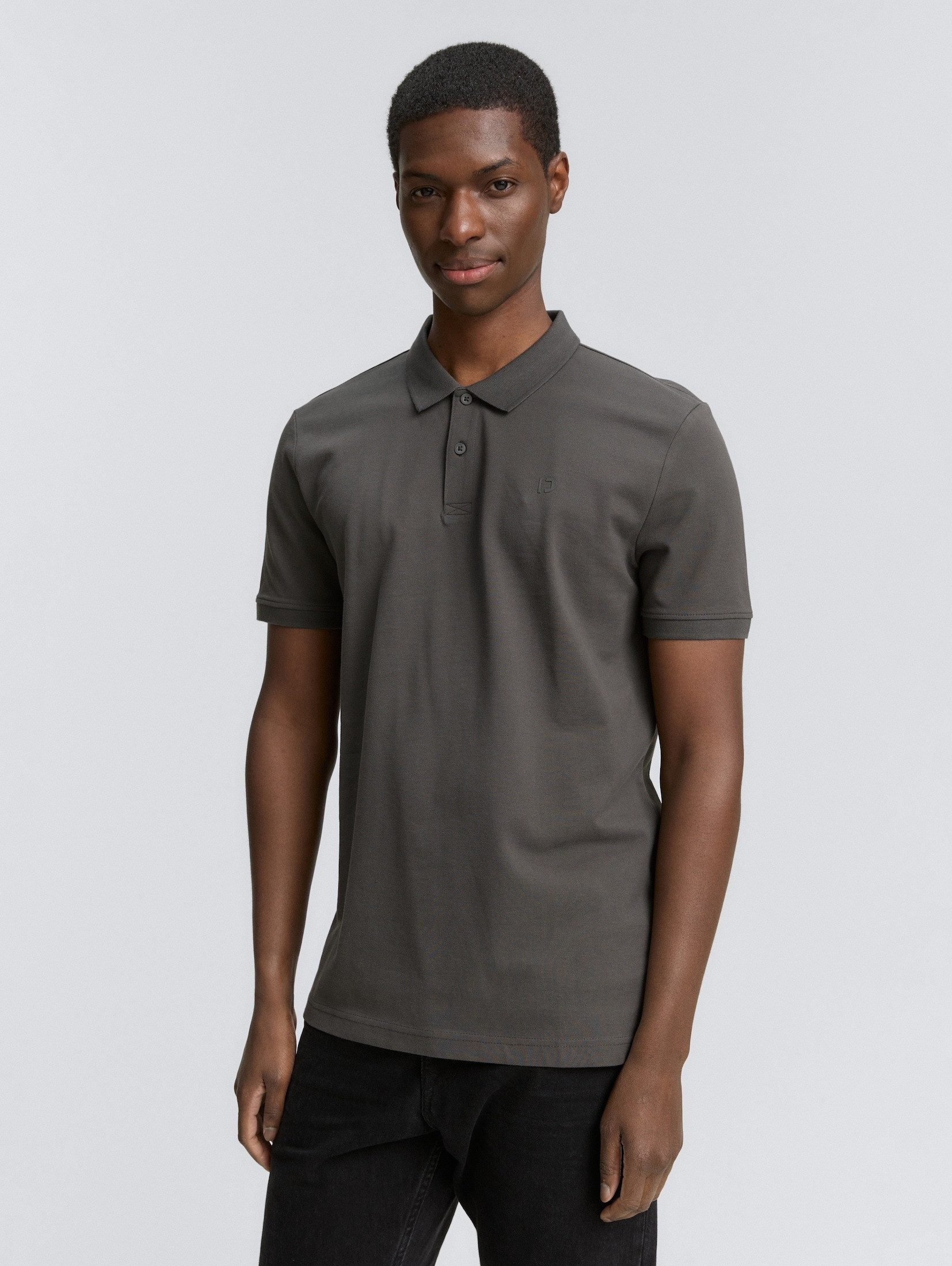 TOM TAILOR Denim Poloshirt Piqué Poloshirt günstig online kaufen