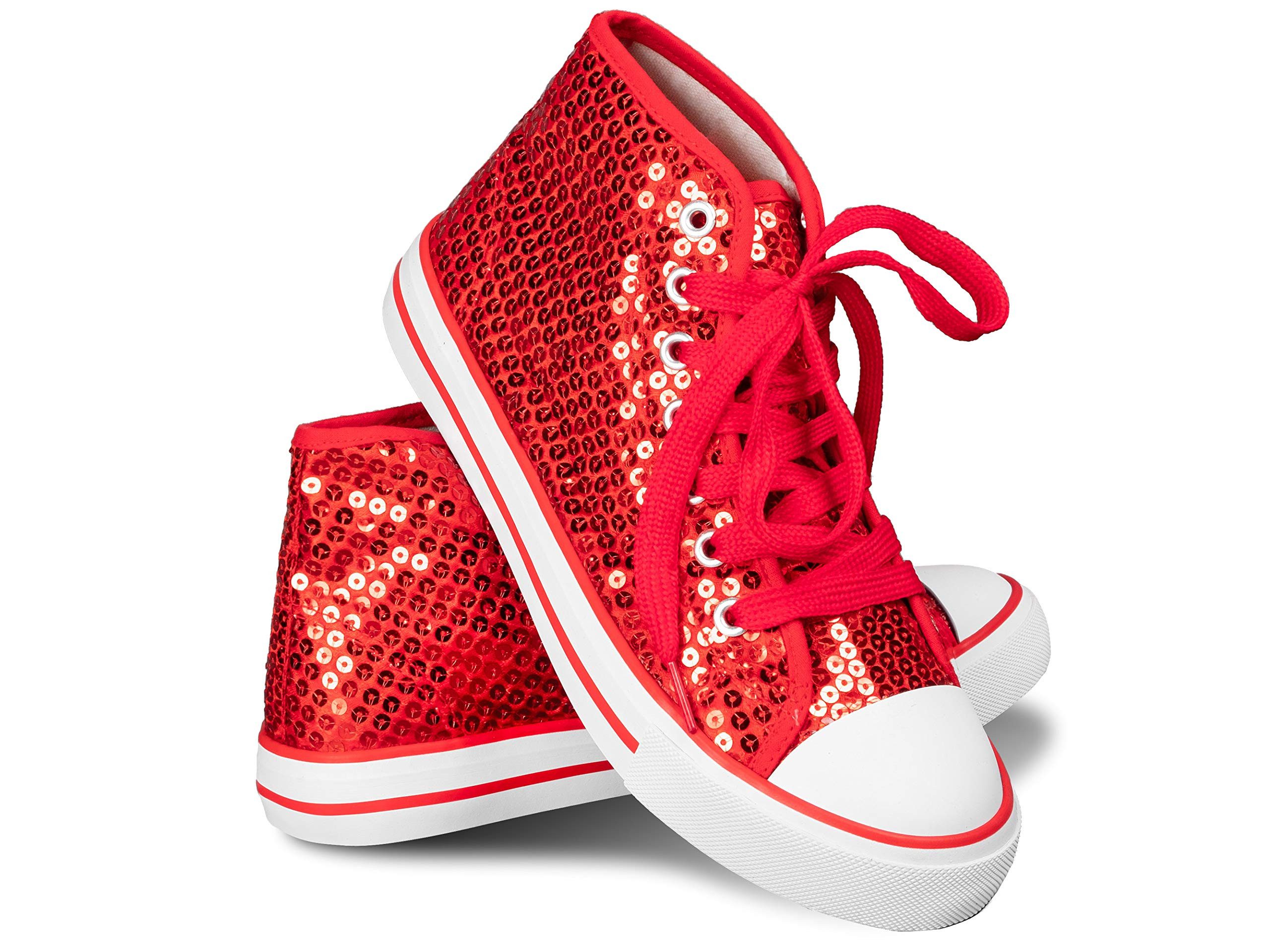 Sprint Sport Schnürschuh (1 Paar, 1 Paar) Pailletten