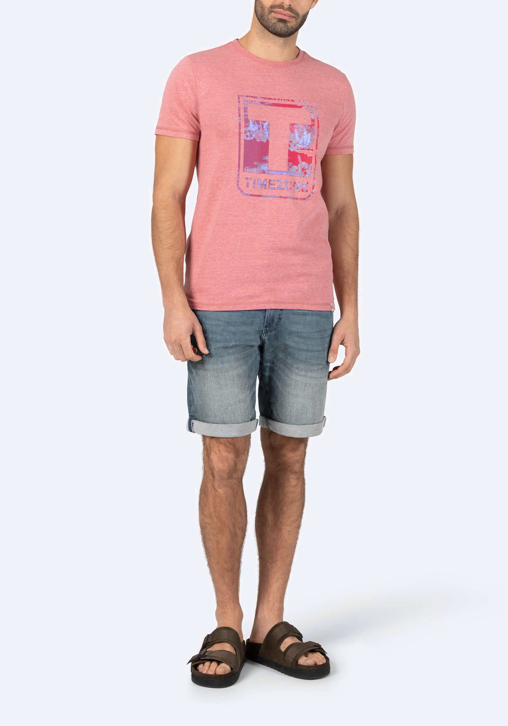TIMEZONE Jeansshorts Robuste Denim-Optik mit markanten Nähten RegularJackyT günstig online kaufen