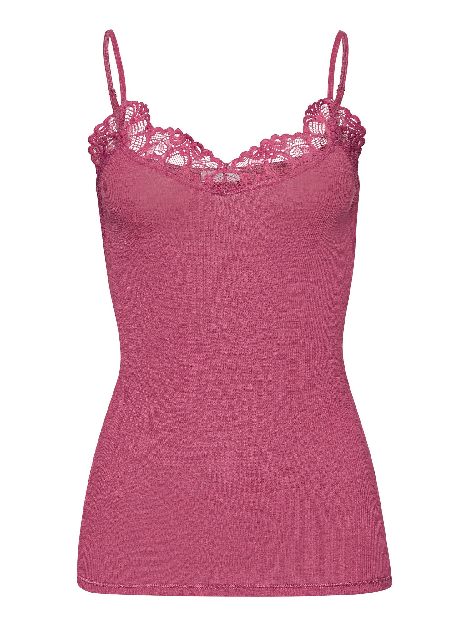 Hanro Spaghettitop Woolen Lace schmale träger günstig online kaufen