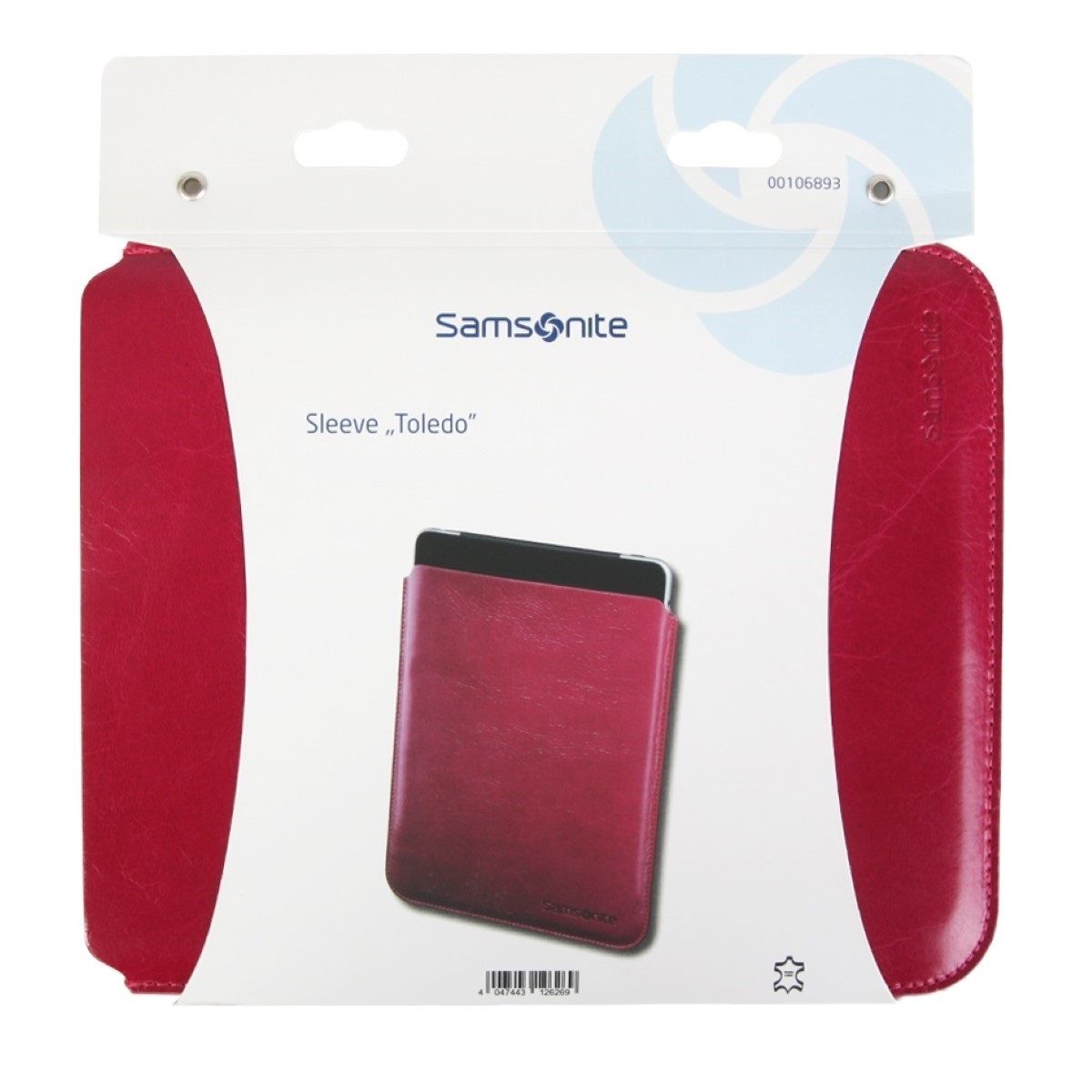 Samsonite Tablet-Hülle Samsonite Leder-Tasche Schutz-Hülle Etui Pink, Anti-Kratz Leder-Case Etui, passend für iPad Air 4 5 Pro 11"