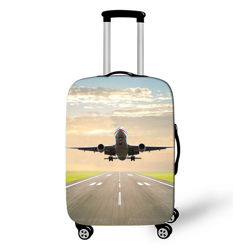 Coonoor Kofferhülle Elastisch Kofferhülle, Flugzeug Reise Kofferschutzhülle Gepäck Cover, Reisekoffer Hülle Schutz Bezug Schutzhülle Waschbare Reisetasche