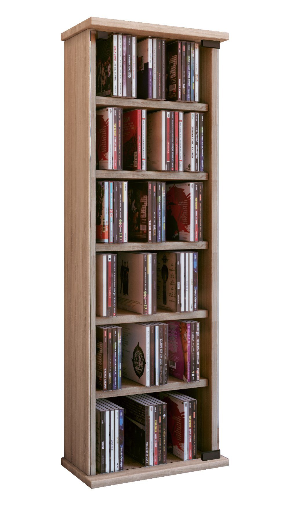 VCM CD-Regal Holz CD DVD Stand günstig online kaufen