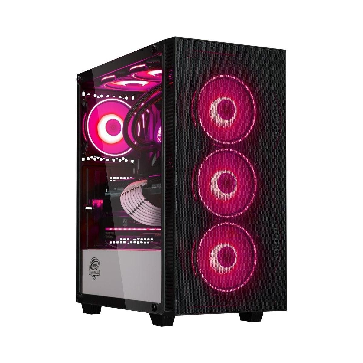 ONE GAMING Gaming PC IN044 Gaming-PC (Intel Core i3 11400F, GeForce RTX 5060, 16 GB RAM, 1000 GB SSD, Luftkühlung)