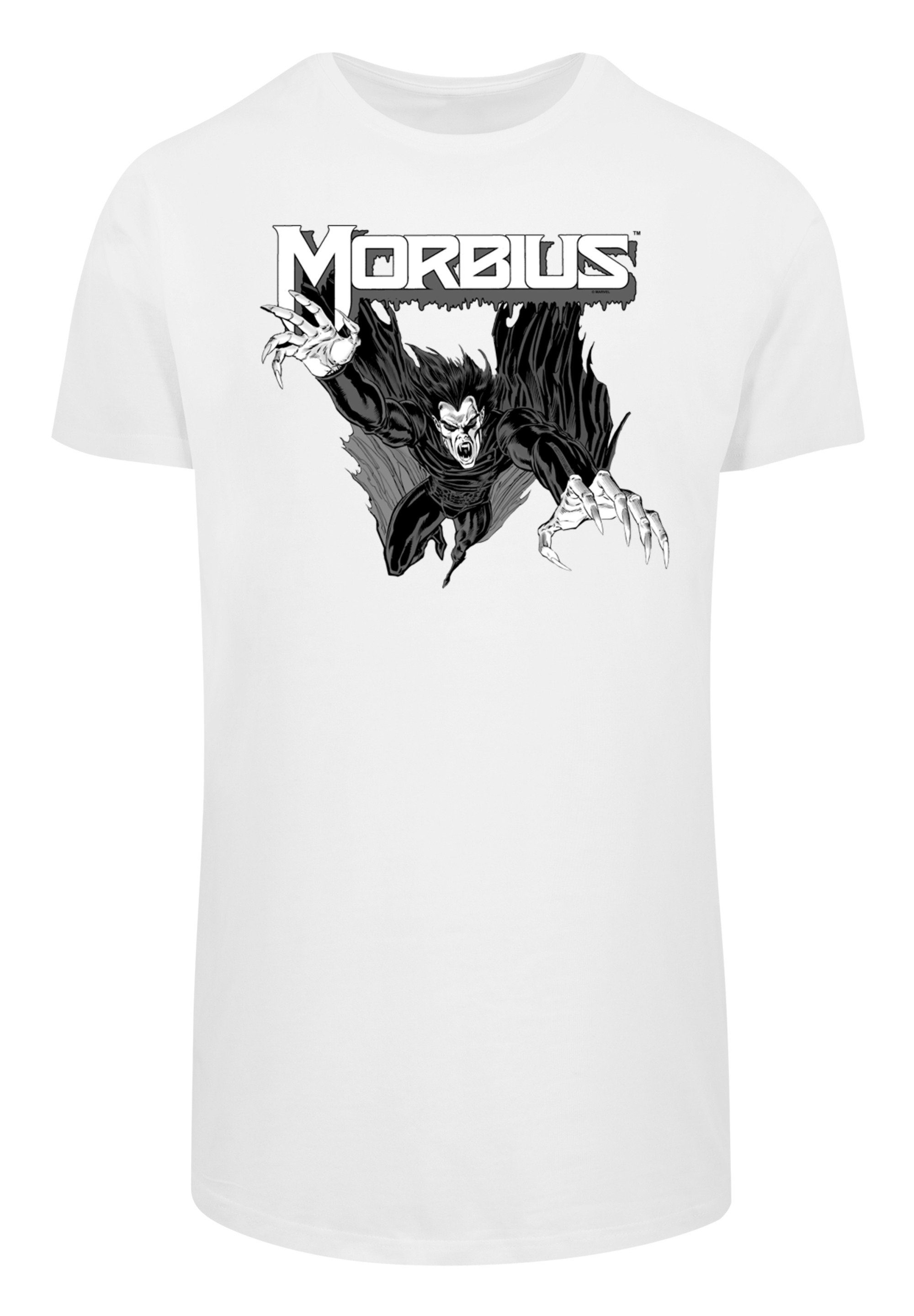 F4NT4STIC Kurzarmshirt Herren Marvel Comics Morbius Mono Jump with Shaped Long Tee (1-tlg)