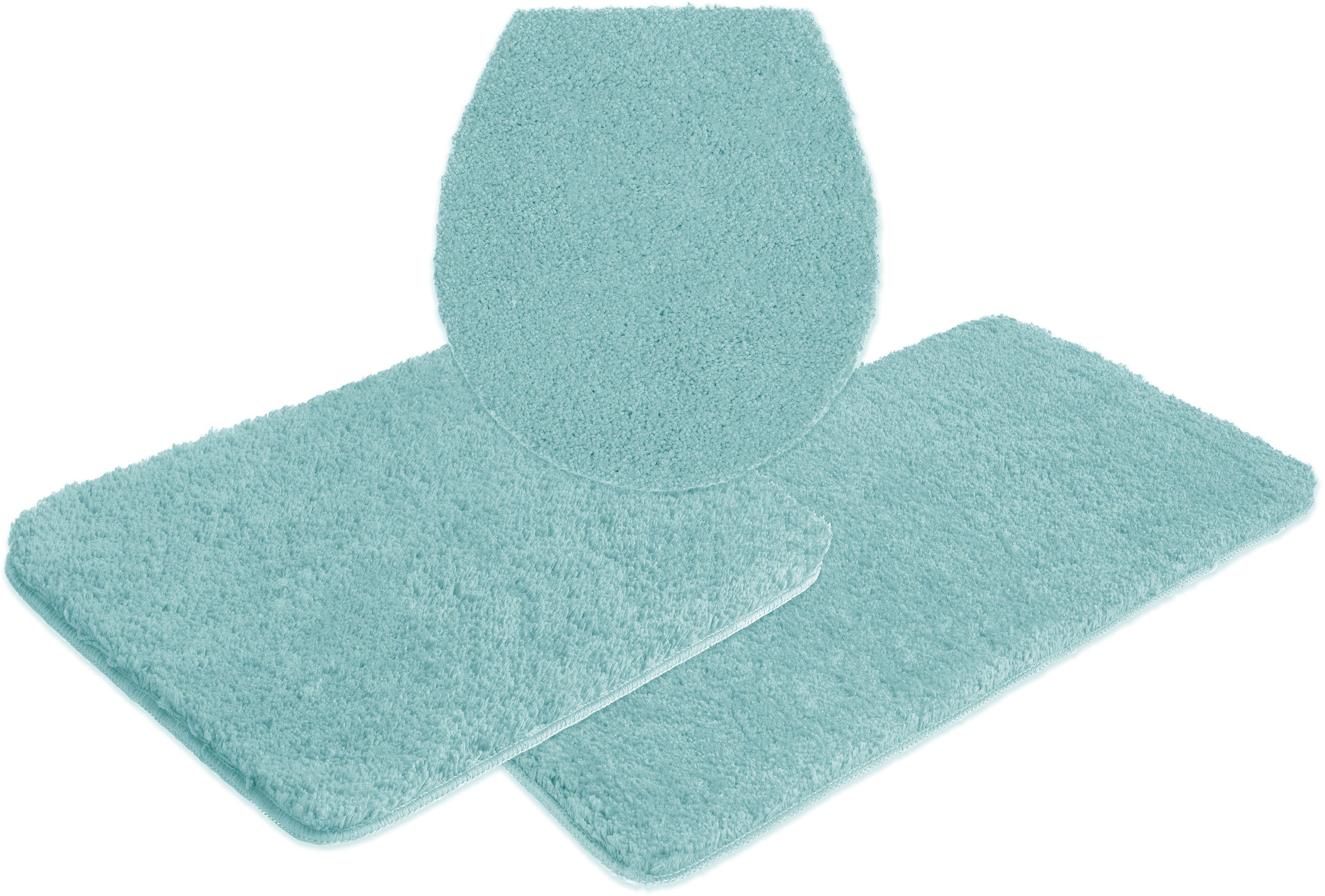 my home Badematte Inga, Badezimmer Teppich, Badvorleger, Höhe 20 mm, rutsch günstig online kaufen