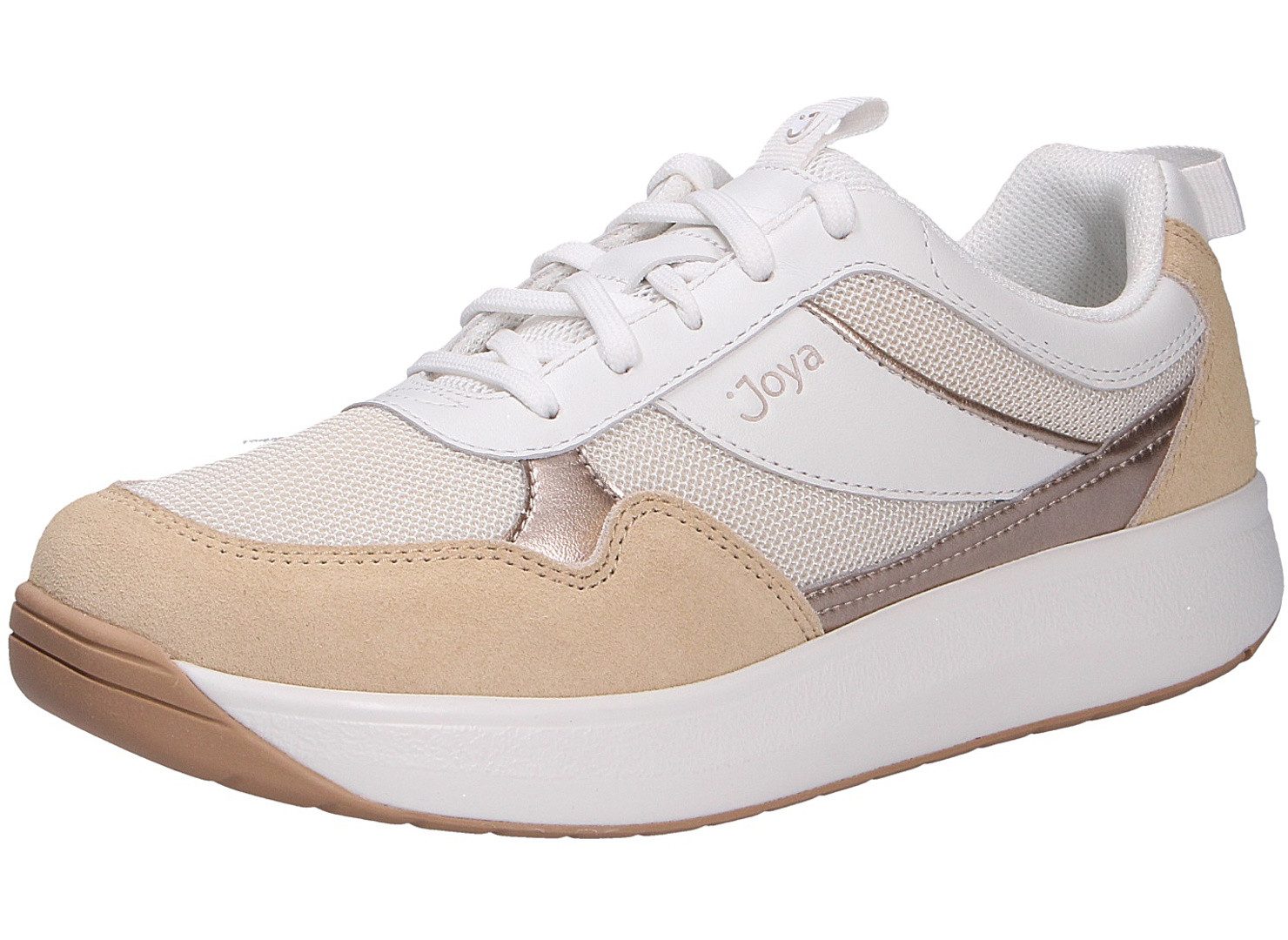 Joya Joya Damen Schnürschuh ALEGRA BEIGE-WHITE beige Schnürschuh