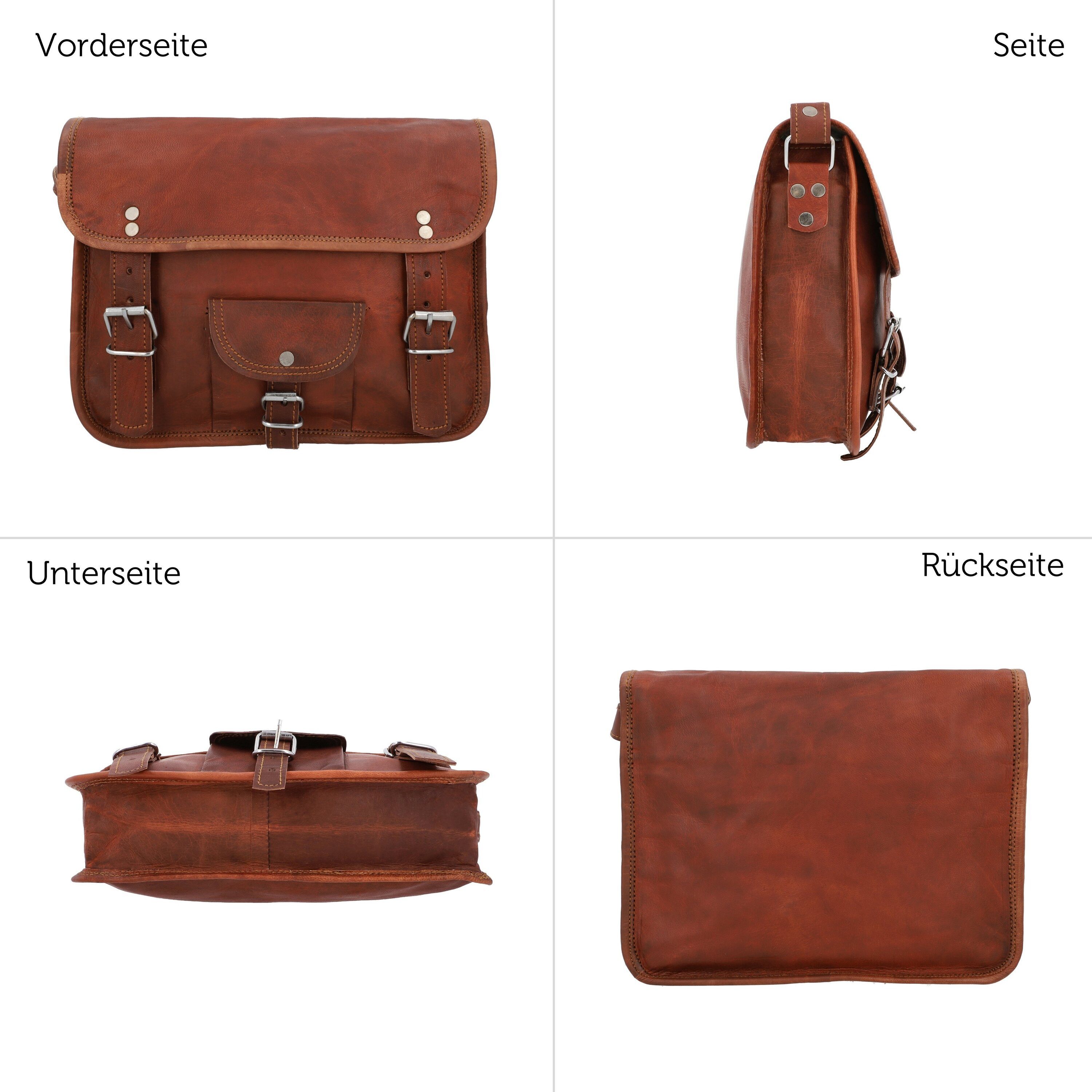 Gusti Leder Handtasche Gusti Leder Handtasche Emilia 10" (1-tlg)