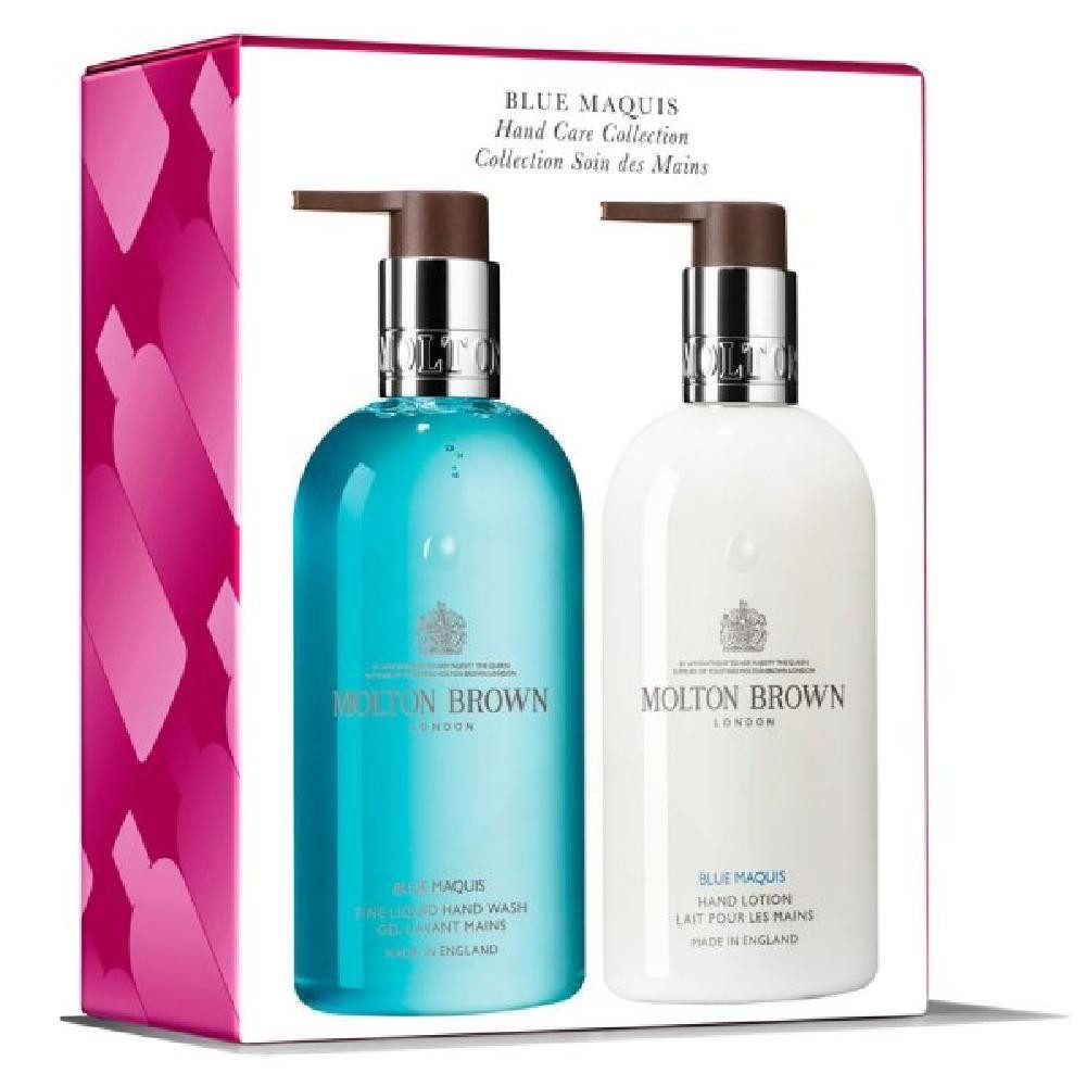 MOLTON BROWN Handcreme Hand Care Collection Seife und Handlotion Blue Maquis (0,6l) (2-teilig