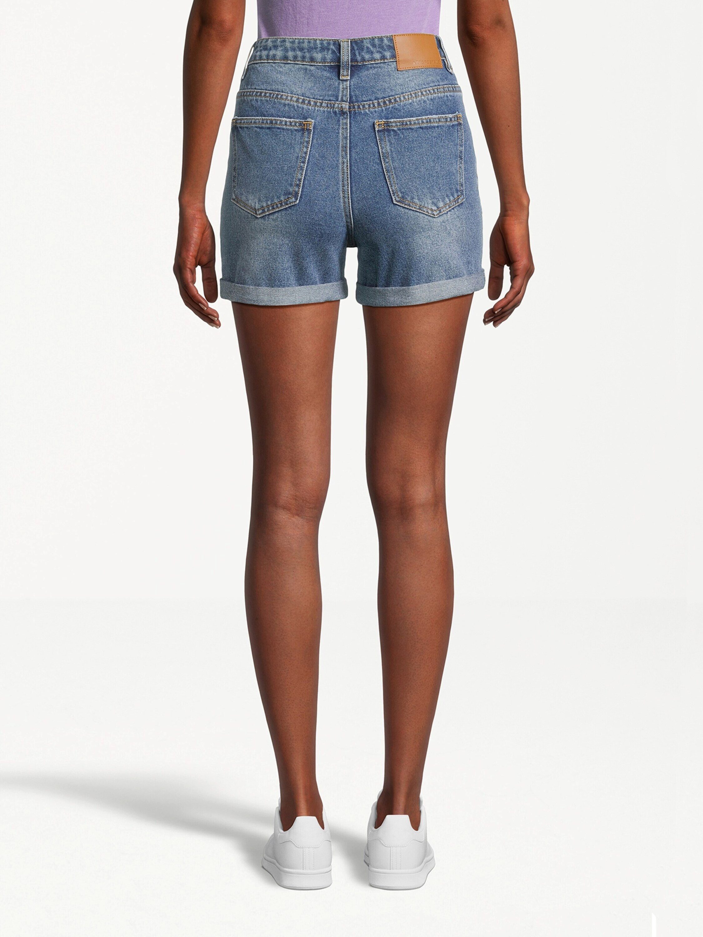 AÈROPOSTALE Jeansshorts (1-tlg) Cut-Outs