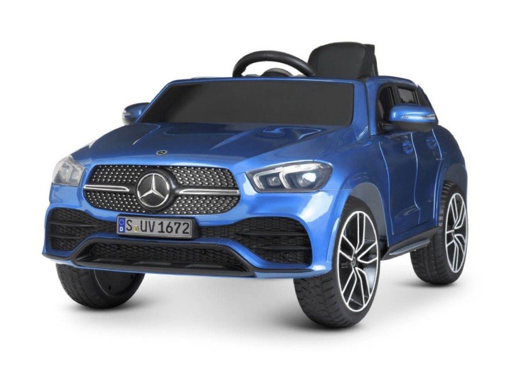 Elektro-Kinderauto MERCEDES-BENZ GLE 450 12v, zwei Motoren, blau