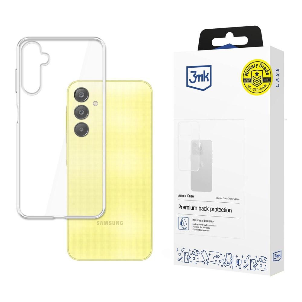 3MK Smartphone-Hülle Handyhülle Schutzhülle Rückschale, Fallschutz 175 cm, verstärkte Ecken, Military Grade