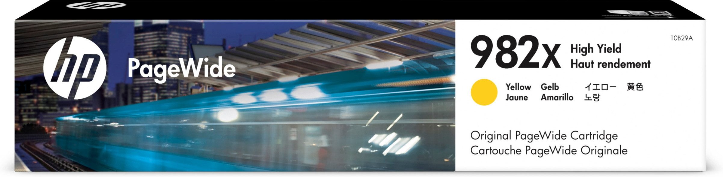 HP 982X Gelb Original PageWide-Patrone Tintenpatrone