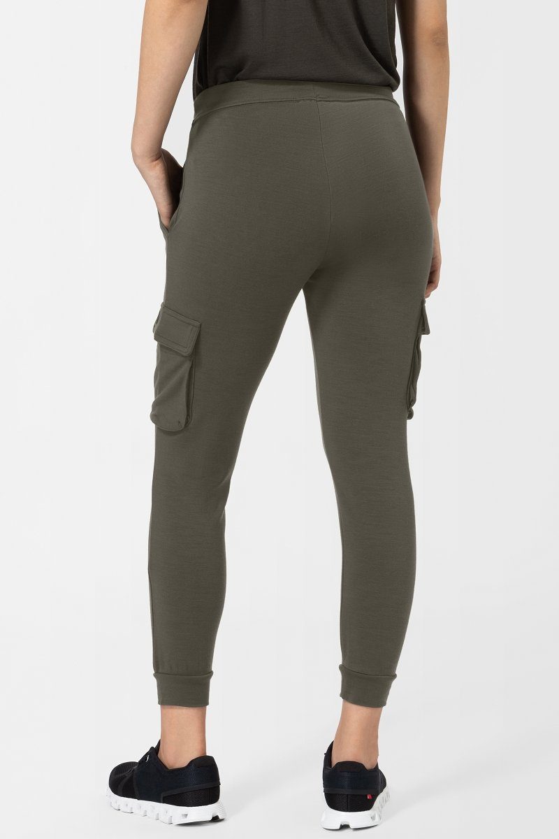 SUPER.NATURAL Cargohose Merino Cargohose W CITY CARGO angenehmer Merino-Mat günstig online kaufen
